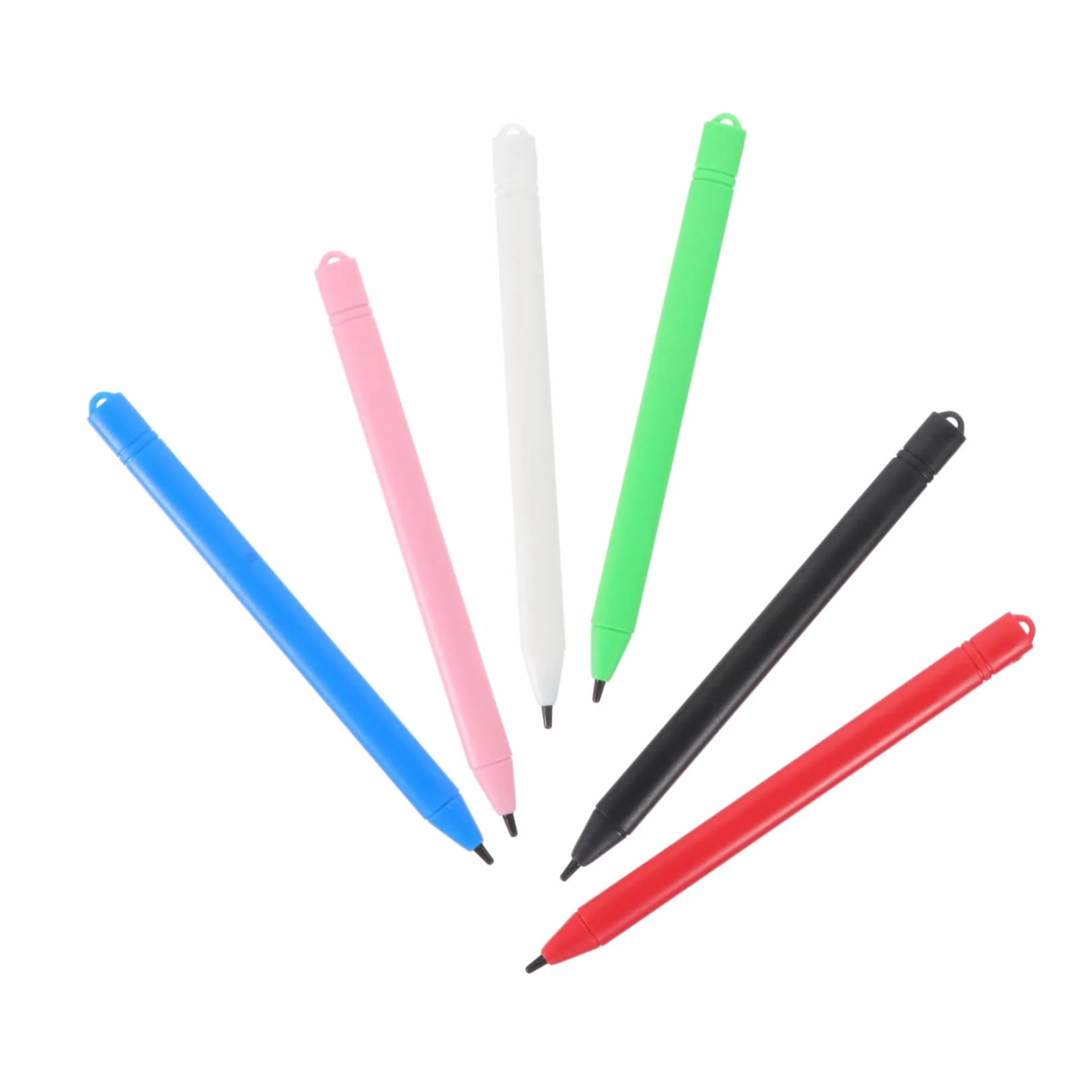 Lot de 6 stylos à dessin pour enfants - Aide à l'écriture épaisse pour peinture et dessin