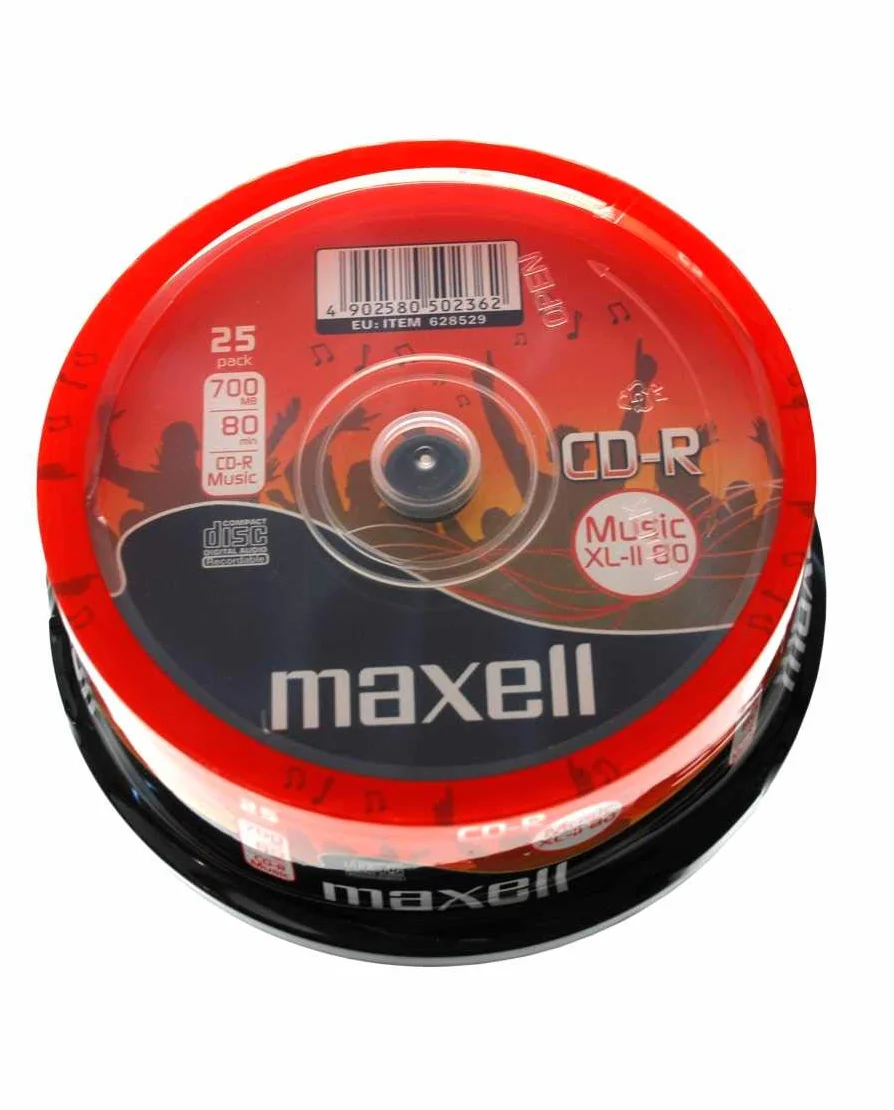 Maxell CD-R XL II Audio Pro 80min 25 pièces