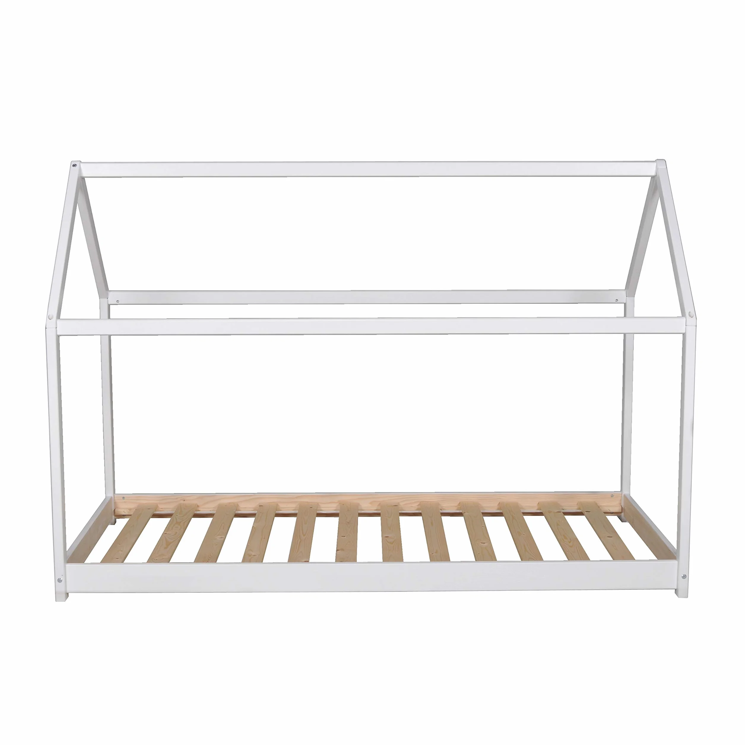 PANDA Lit Cabane 90x190cm, blanc
