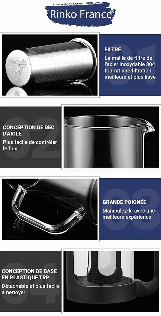 Carafe d'Eau 1,5 L avec 50 Perles de Céramique EM 100% Purification Naturelle de l'eau Potable| Billes Argile Filtrante Anti Calcaire, Chlore avec Pince en Bambou et E-Book offert