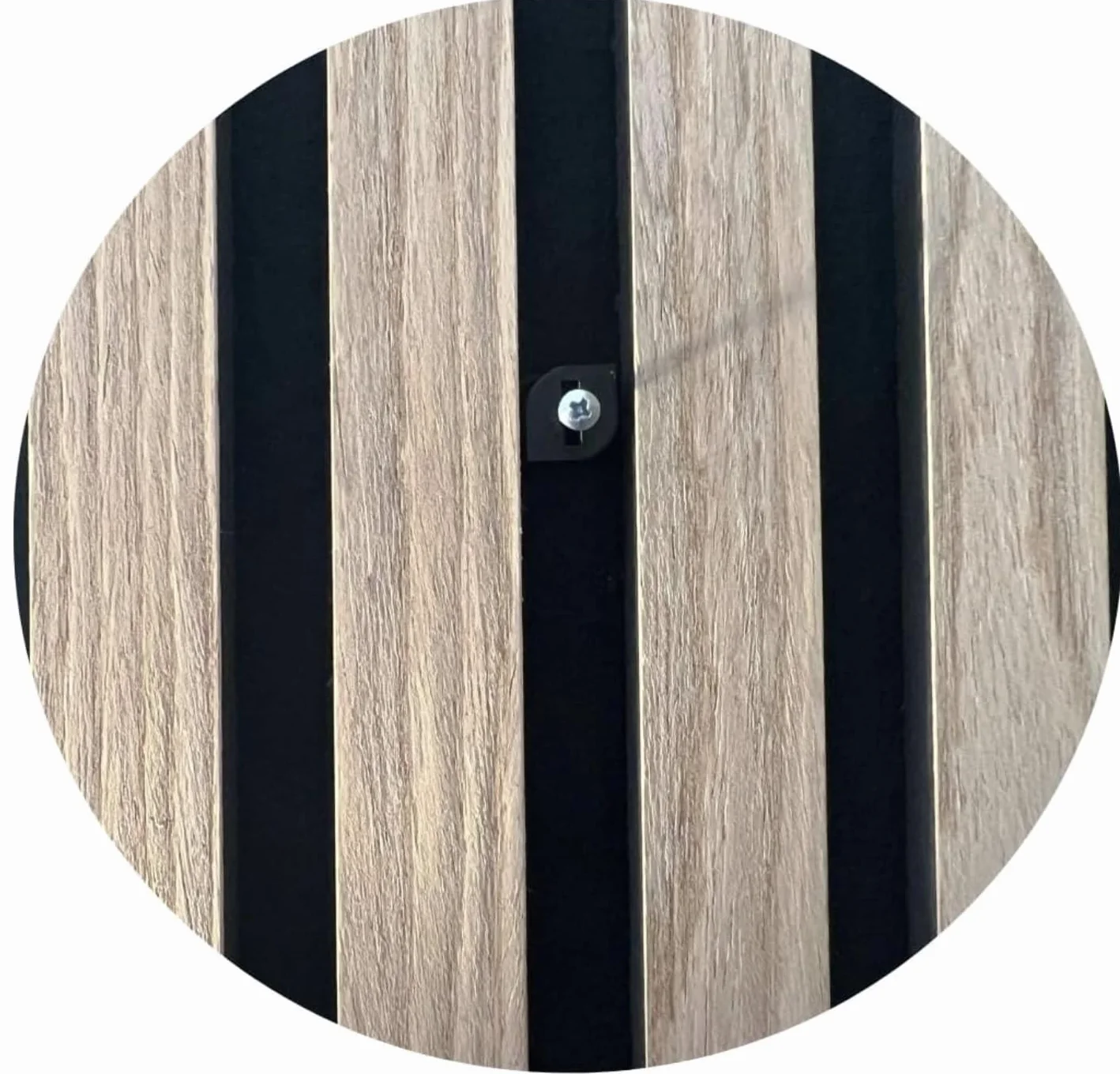 Clips muraux acoustiques Noir Plastique Lot de 8 - Pas de perçage nécessaire