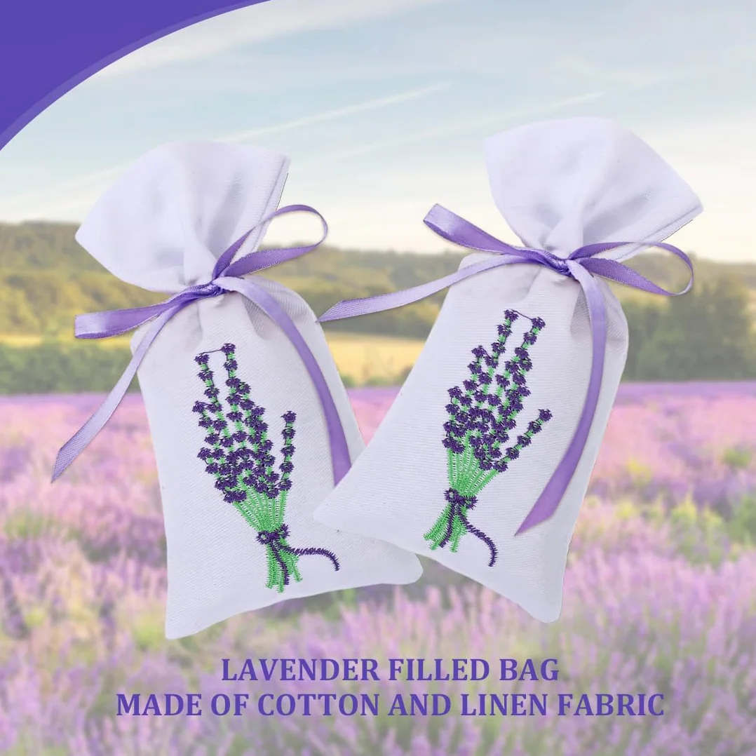 Sachet Lavande Parfumé pour Armoire Linge Placard 30g x 2