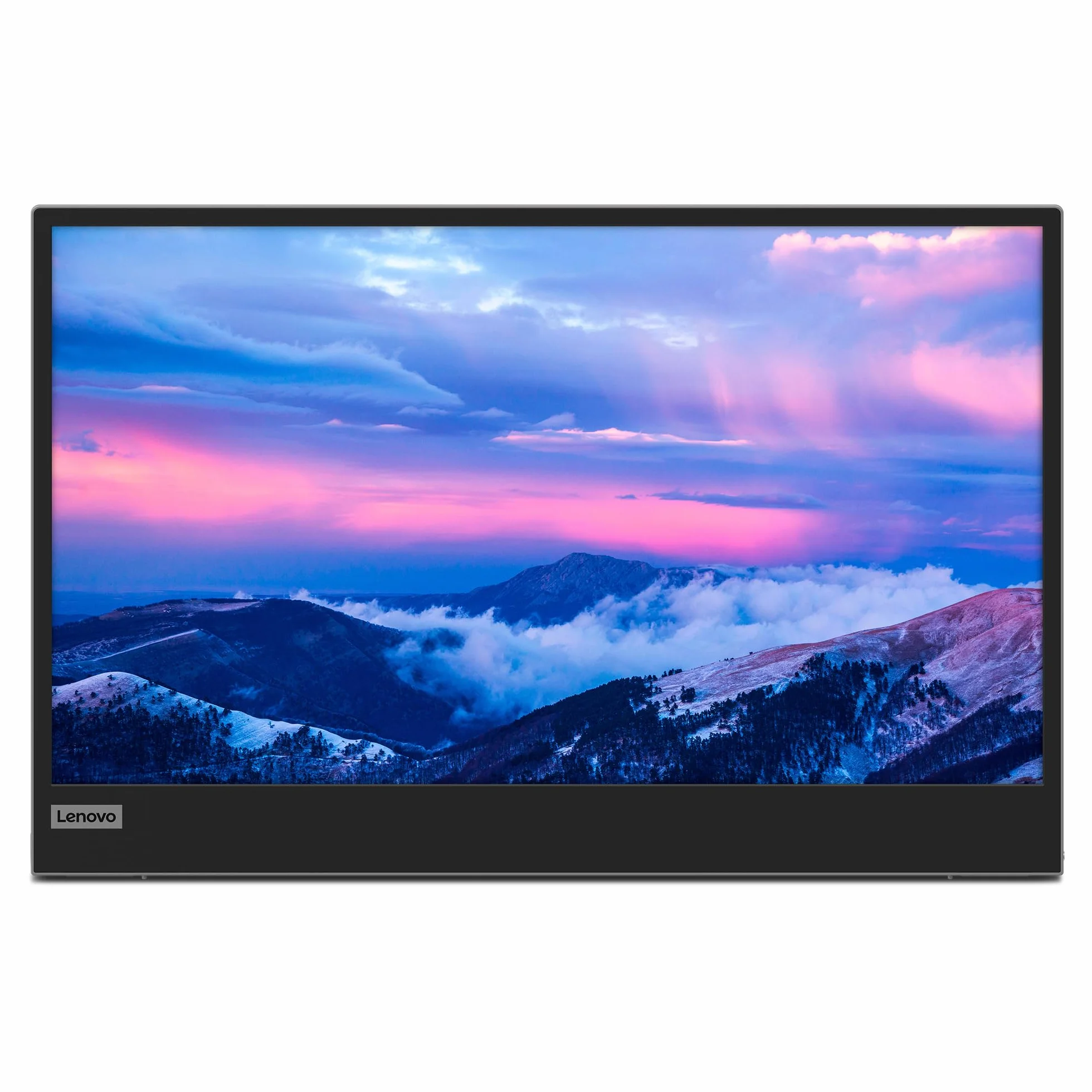 Lenovo L15 Mobilny monitor 15,6 cala FHD 1080p IPS Panel z USB Type-C, stojak na wysokość - czarny
