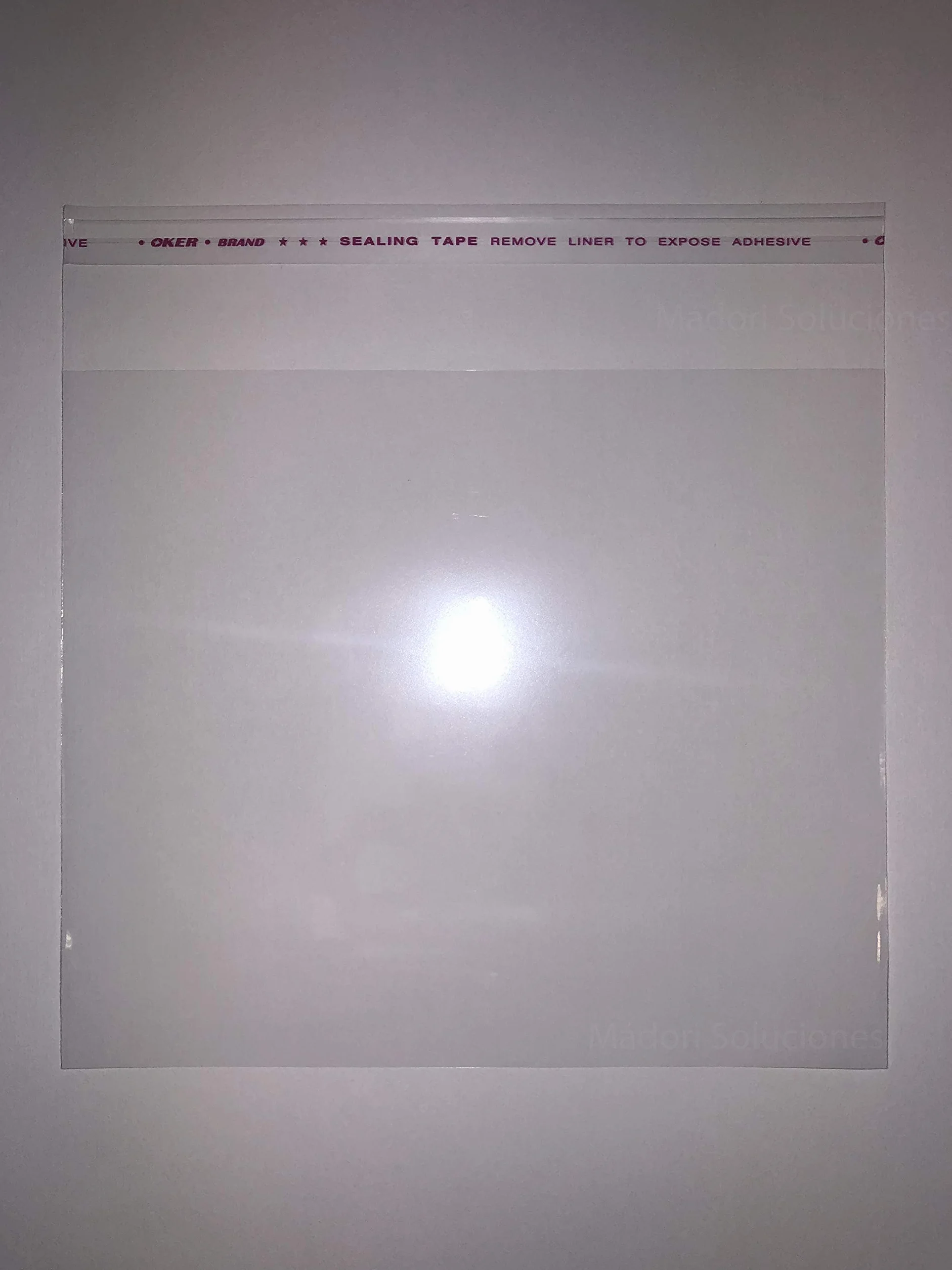 Mádori Sun 100 Couvertures pour Boîtiers de CD Standard Rabat Adhésif Antistatique Surface Brillante
