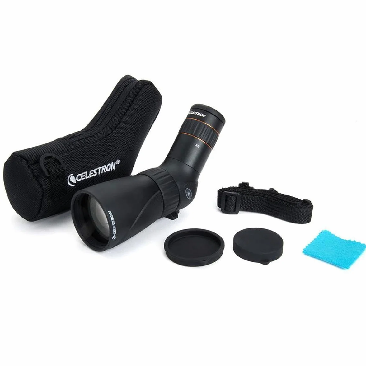 Celestron 52310 Hummingbird Micro Spotting Scope, 9 to 27x Magnification Range, BaK-4 Prism Glass - Black