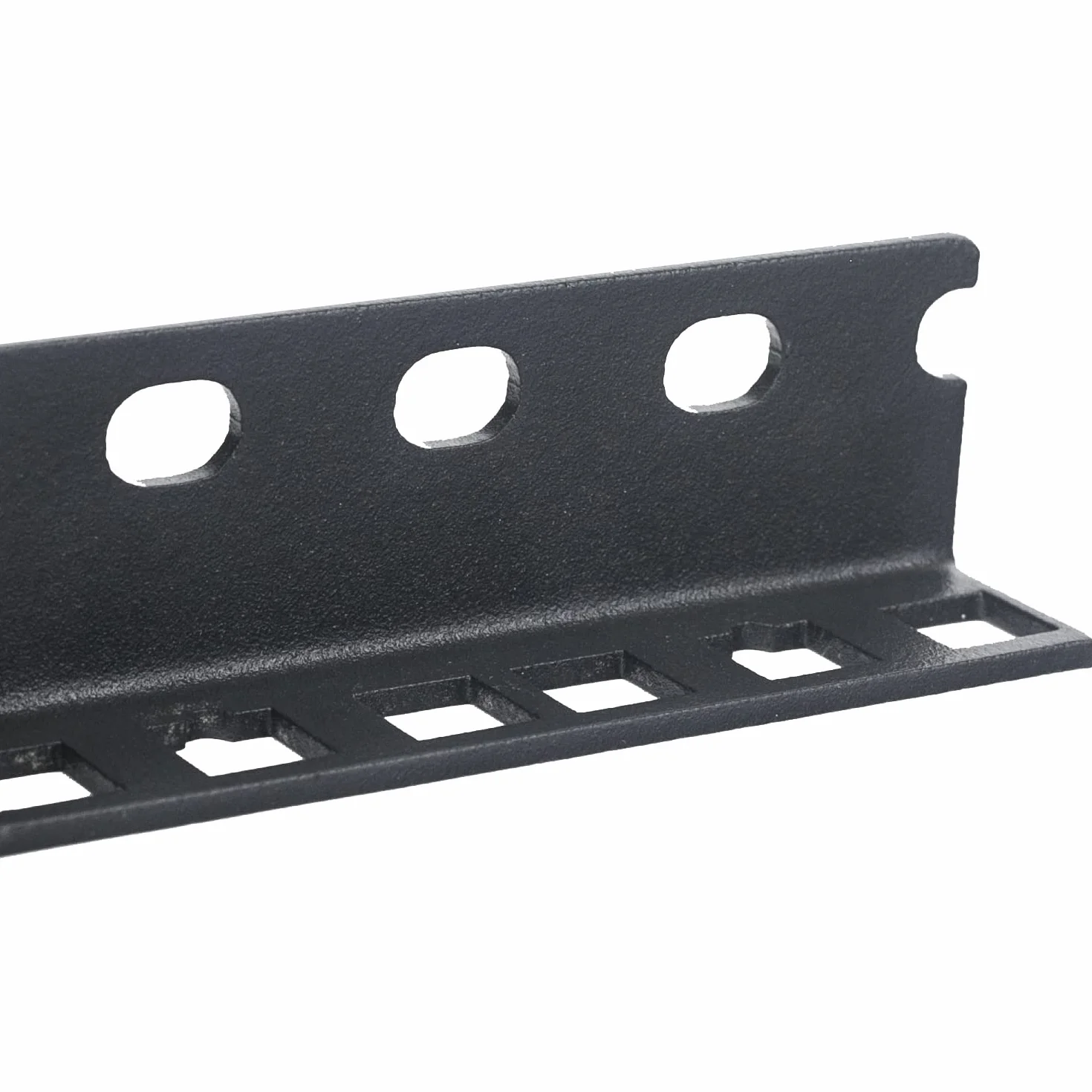 HMF 66808-02 Rail pour Rack pour Armoire de Serveur 10 Pouces 8 UH Noir 2 pièces