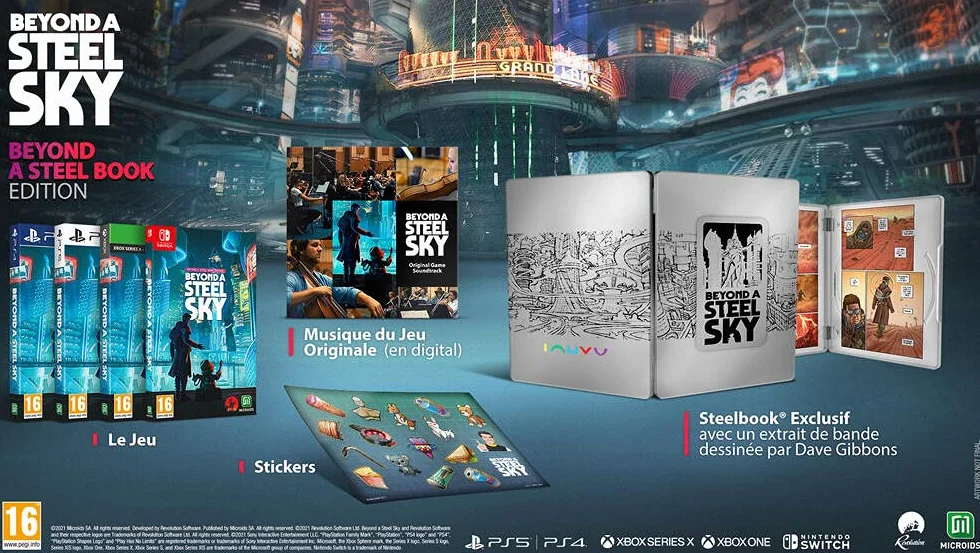 Beyond A Steel Sky - Beyond A Steel Book Edition