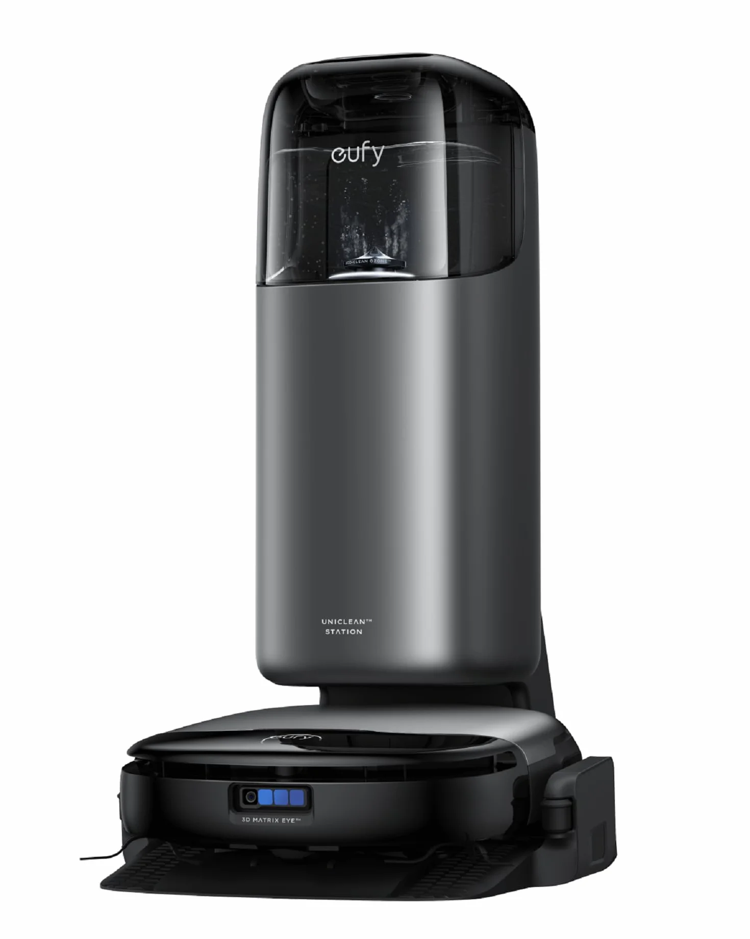 eufy Robot Aspirateur S1 Pro, 8 000 Pa, Cartographie Multi-étages, Lavage des Bords