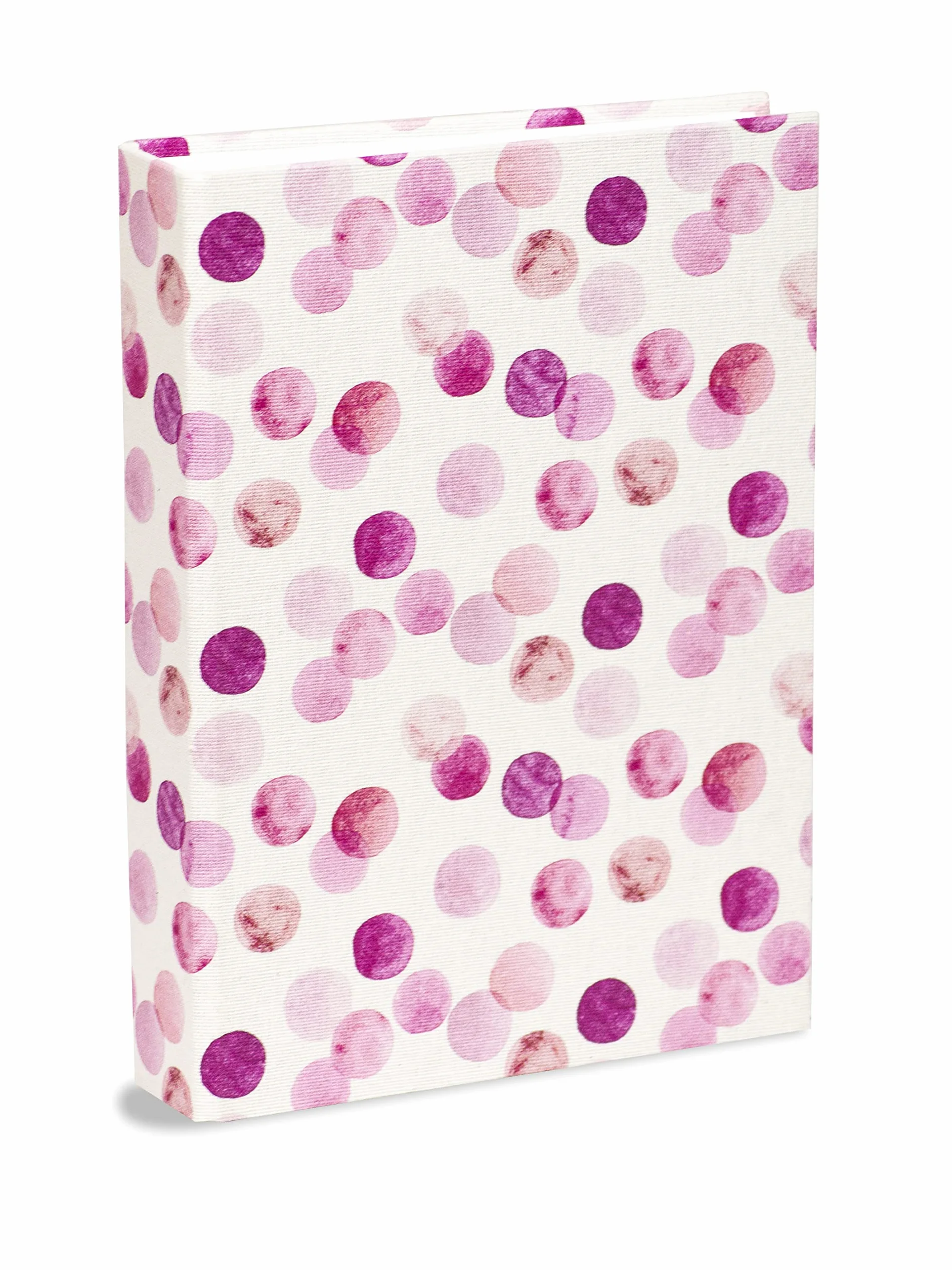 Album Photo 21x28 cm Couverture Tissu Coton Poches 200 Photos 13x18 Fuchsia