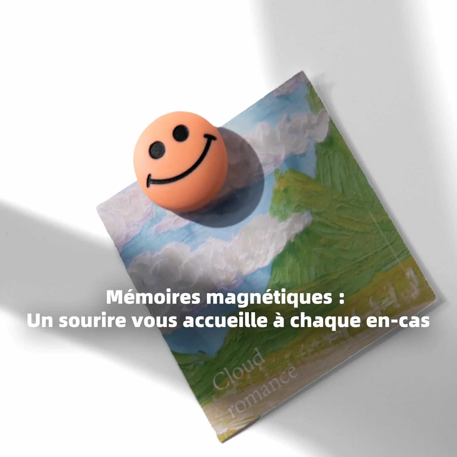 SUNURS 16-9 aimants réfrigérateur émoticônes 3D résine néodyme