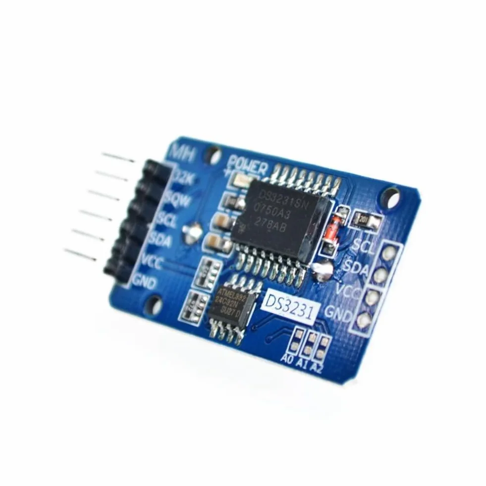 DS3231 AT24C32 IIC Module Horloge de Précision Mémoire Portable Capteur de Température 3,3 V/5 V