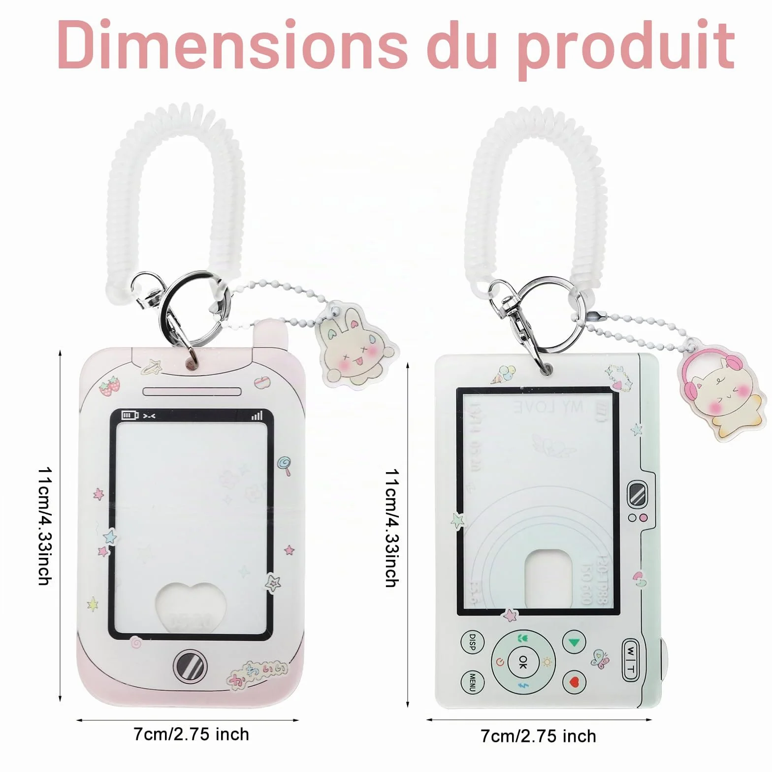 Kpop Photocard Holder Clear Acrylic Card Sleeves Picture Frames Top Loaders 3 Pouces Carte de Crédit, Banque, ID, Bus, Étudiant