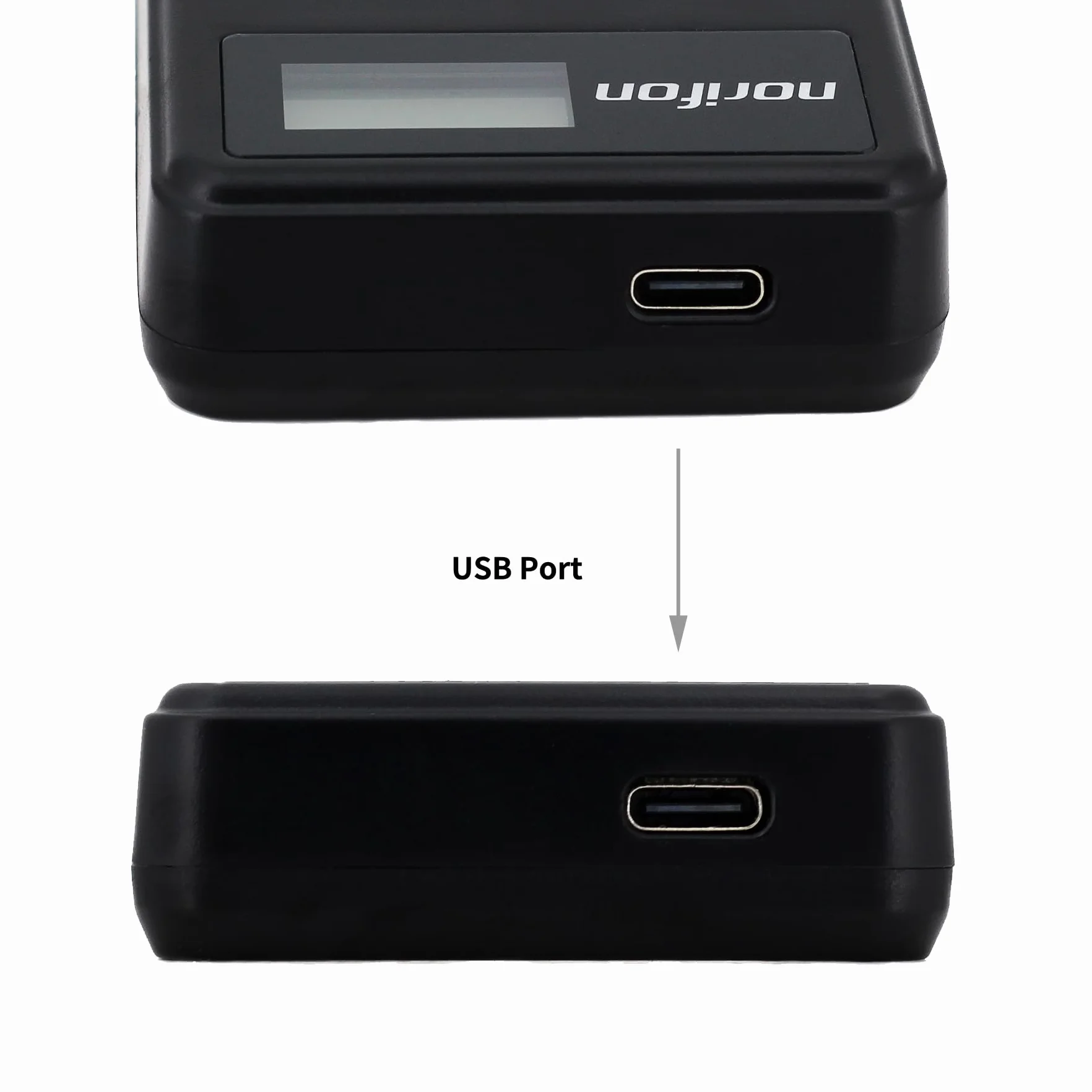 Norifon NP-FM50 LCD USB Ładowarka do Sony CCD-TRV308, CCD-TRV138, CCD-TRV328, DSLR-A350, DSLR-A100, DSLR-A200, DSR-PD170, DSR-PD150, HVR-Z5U, HVR-Z1U, MVC-CD400 Aparat i nie tylko