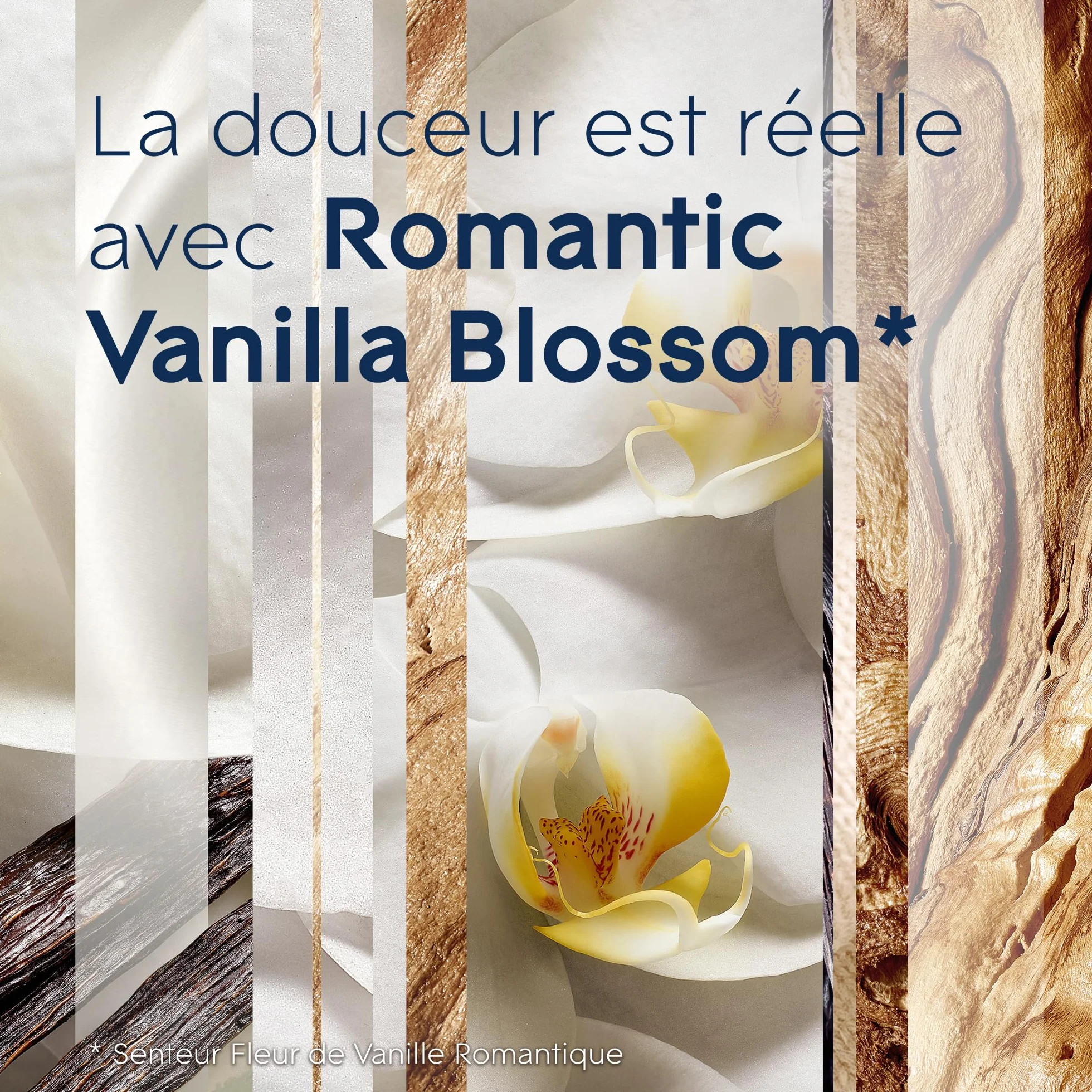 Glade Sense et Spray Recharge Duopack Diffuseur à Détection de Mouvement Romantic Vanilla Blossom 2 Recharges