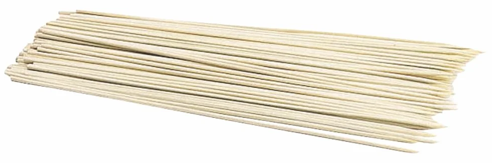 Kitchen Craft Lot de 100 Piques à Brochettes en Bambou 30 cm