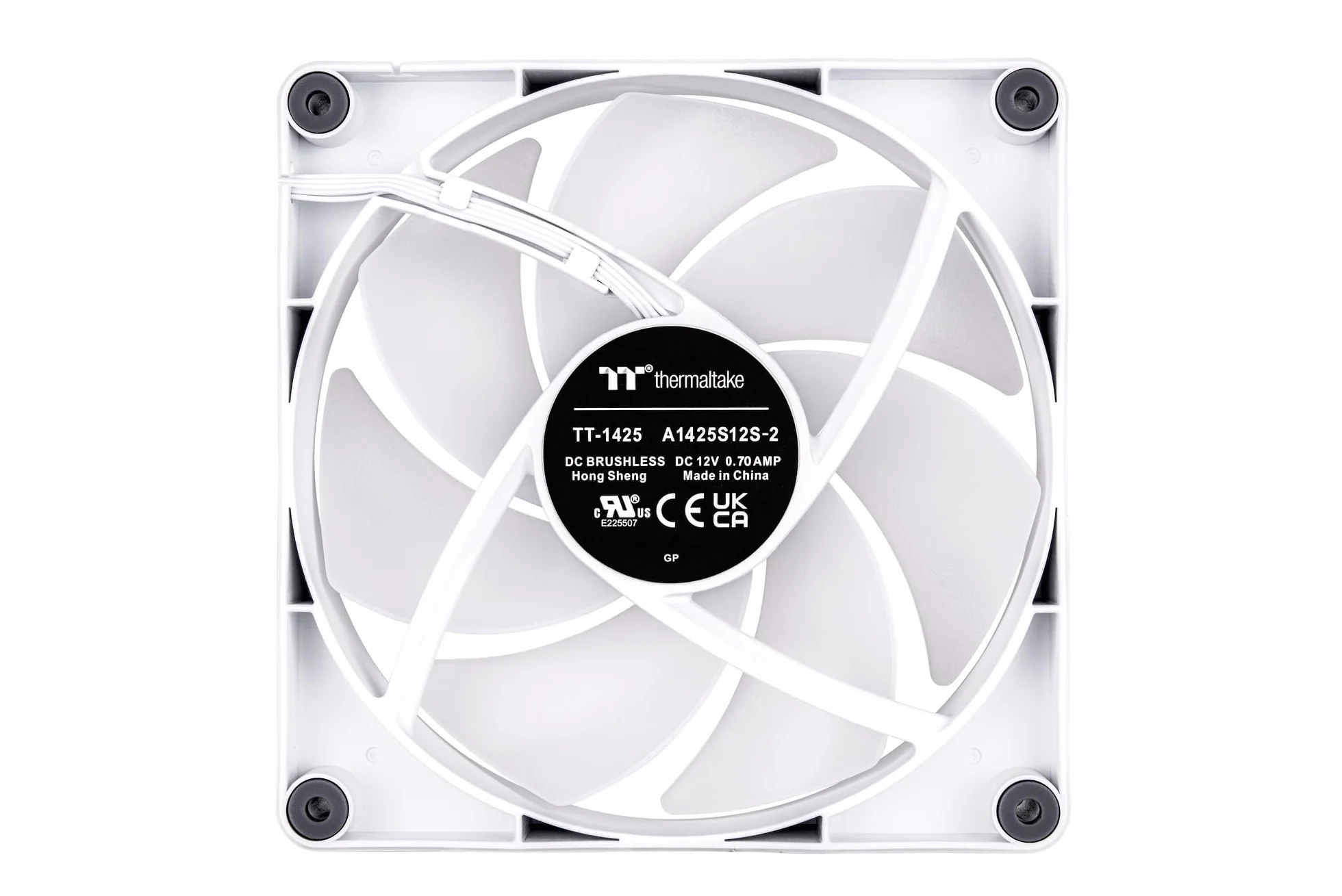 Thermaltake CT140 ARGB Sync PC Cooling Fan White | 2 Pack