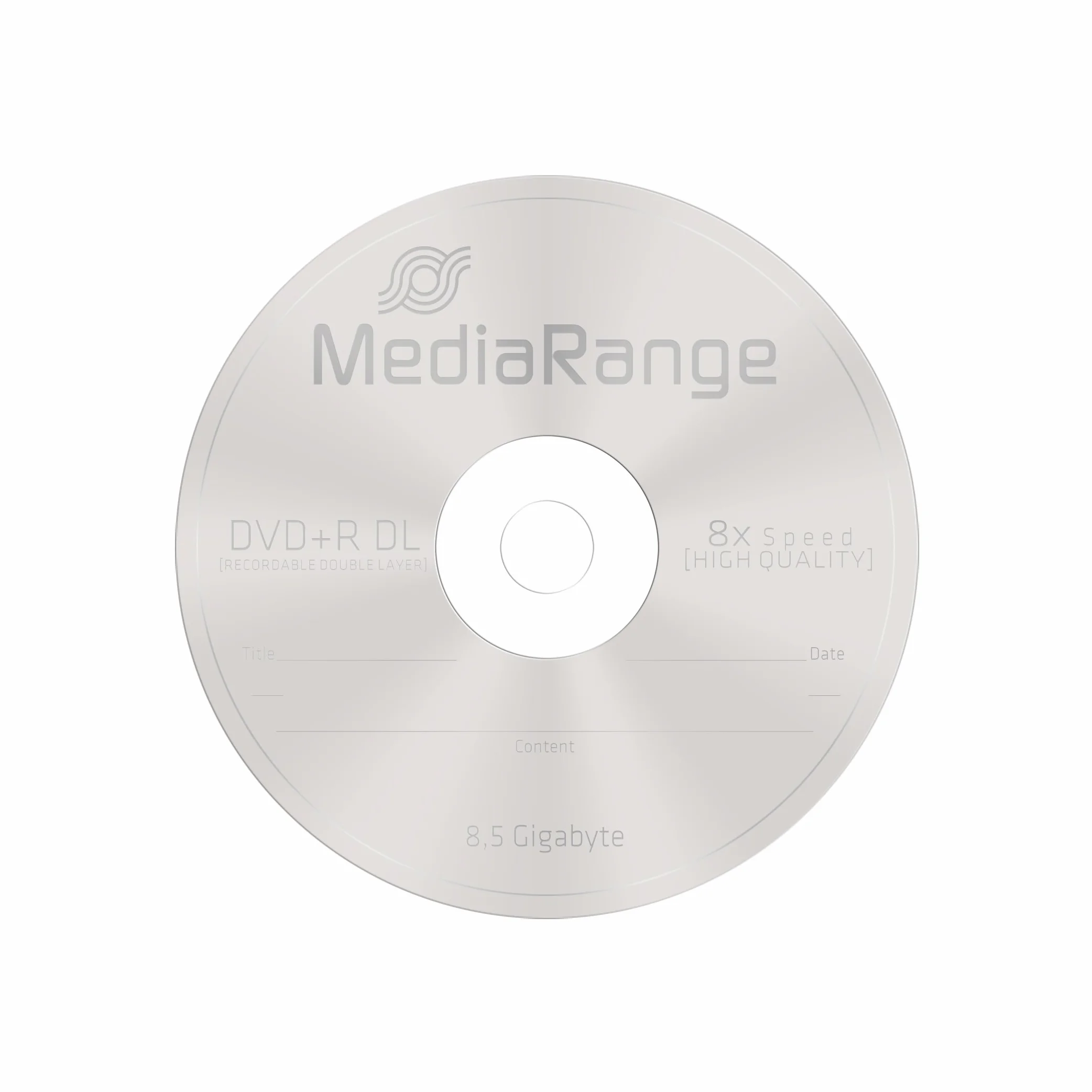 Mediarange MR466 DVD+R DL 8.5GB 8X Cake Box 10