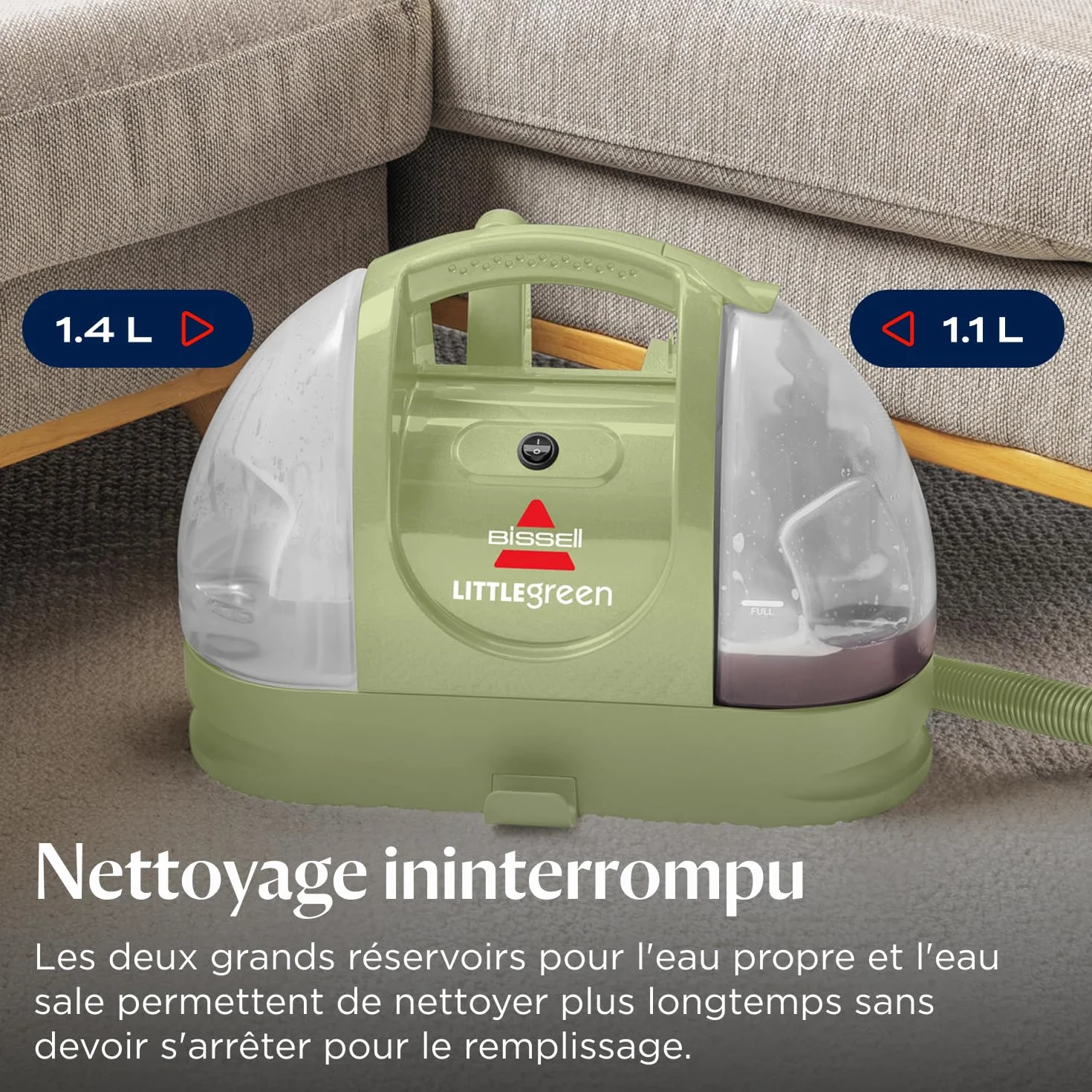 BISSELL Little Green 4098N Nettoyeur Tapis Moquettes 340W