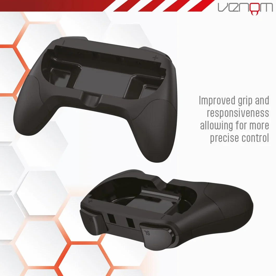 Venom Lot de 2 adaptateurs pour grips Joy-Con Switch 2 Nintendo Switch 2