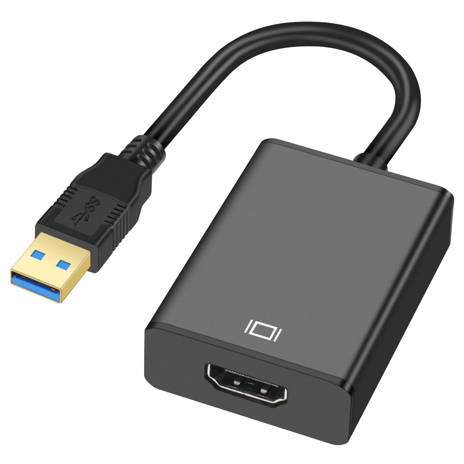 AXFEE Adaptateur USB 3.0 vers HDMI 1080P Full HD Vidéo Audio Convertisseur pour PC TV