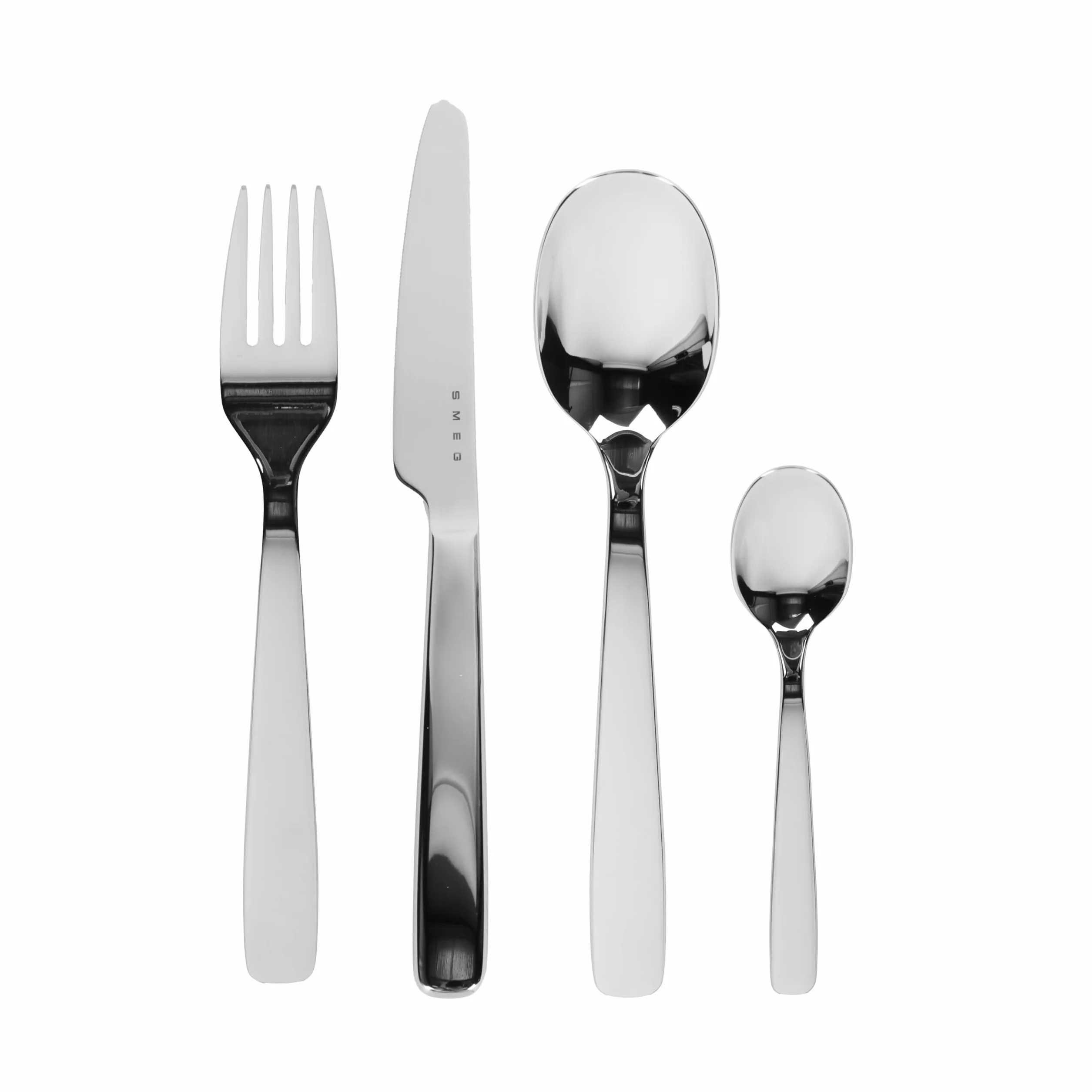 Smeg - Couverts à dîner - Ensemble de 4 pièces