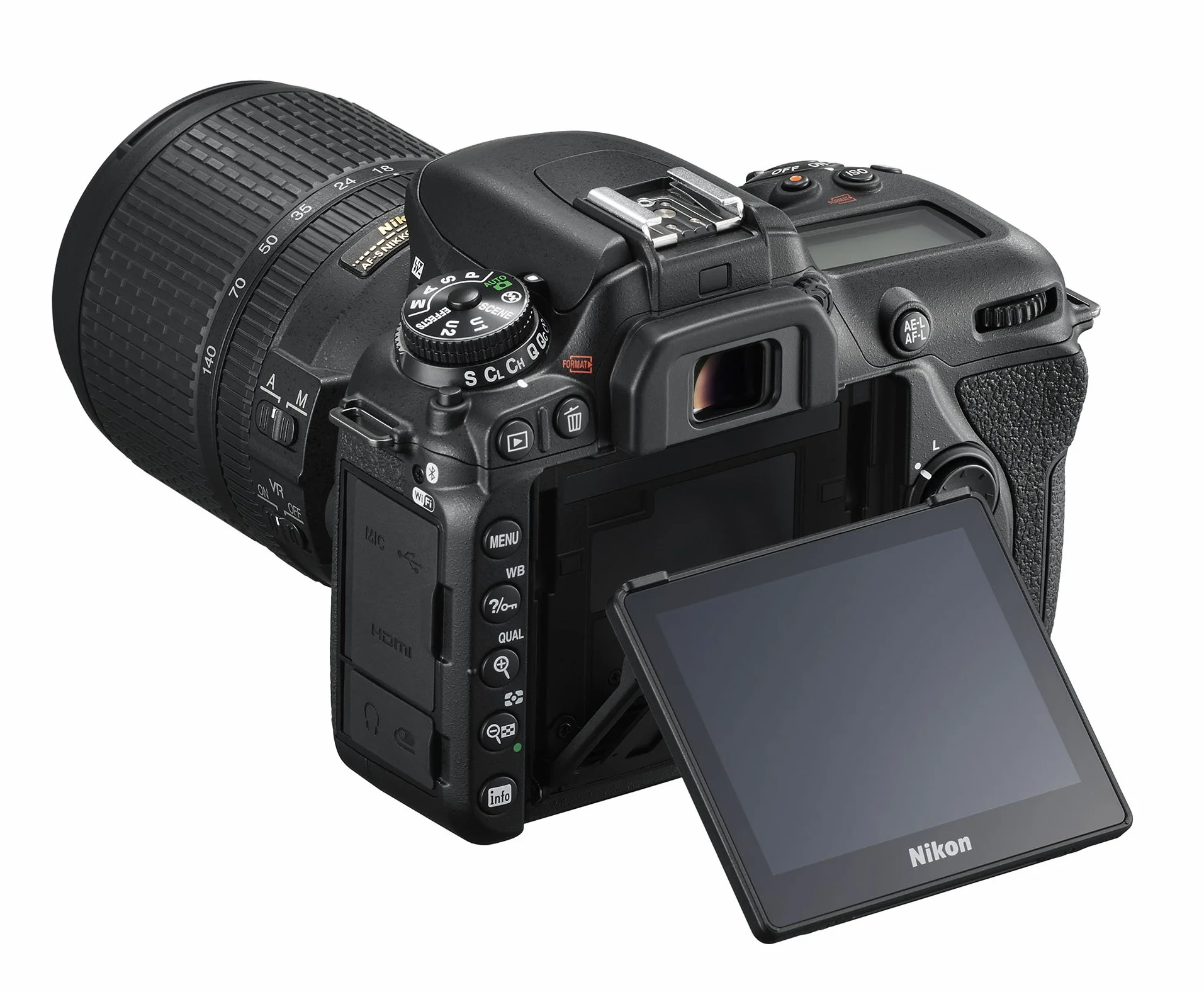 Nikon D7500 lustrzanka cyfrowa, 20,9 megapikseli, SD-8 GB 200 x Premium Lexar
