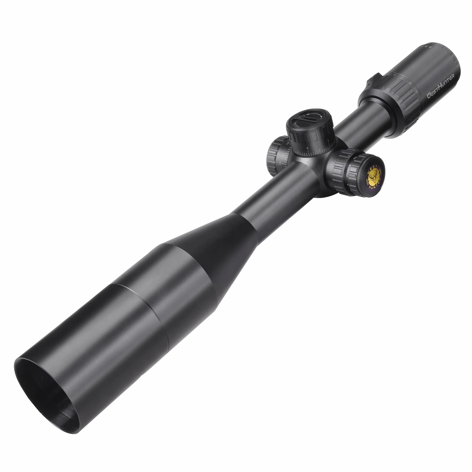 WestHunter Optics TD 5-25 x 50 SFIR FFP long-range, precyzyjna luneta celowa, czerwone oświetlenie, pierwsza płaszczyzna obrazu, rura środkowa 30 mm, taktyczna optyka 1/10 MIL do strzelania na