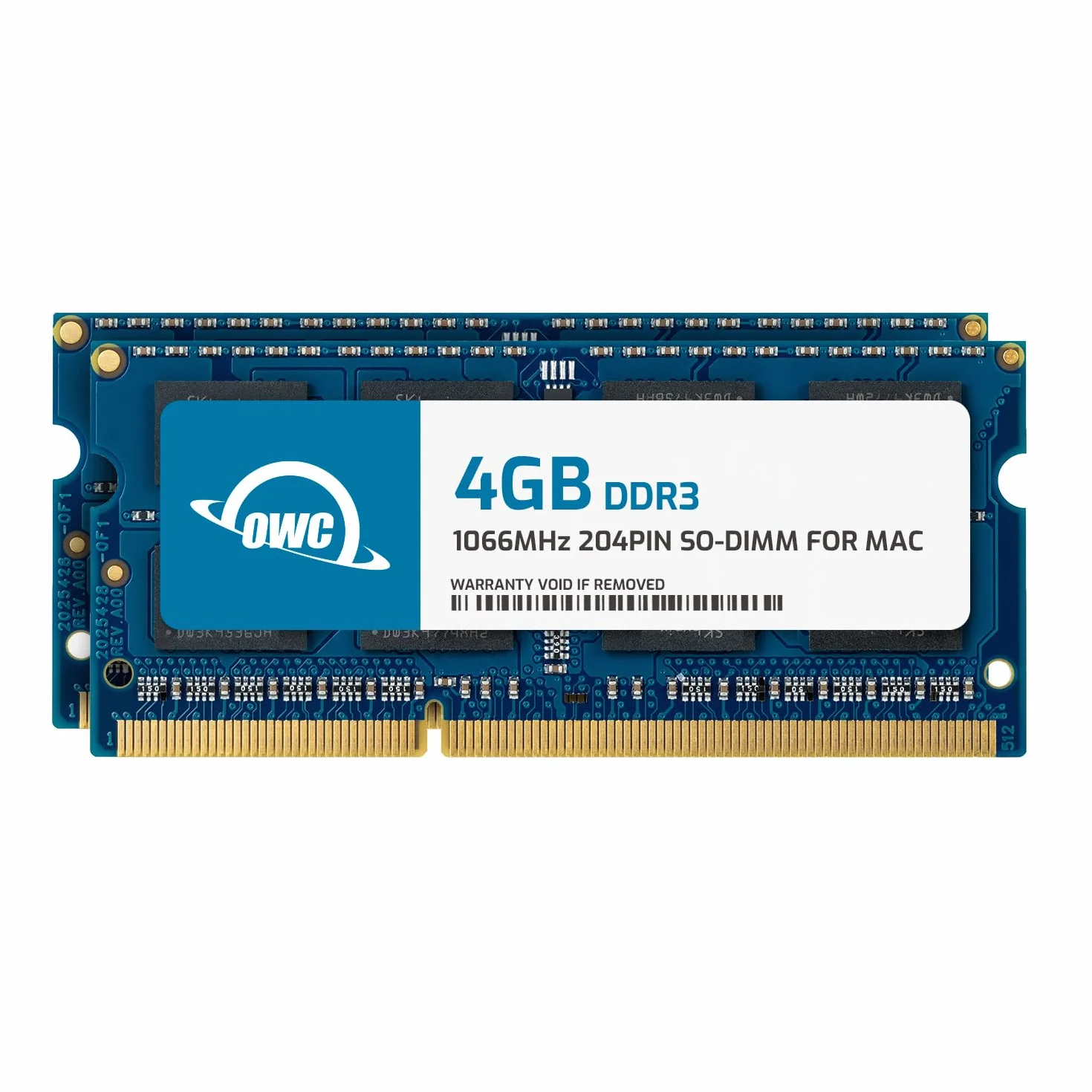OWC 8 Go (2 X 4 Go) PC8500 DDR3 1066 MHz 204 Broches Memory Upgrade Kit pour MacBook Pro