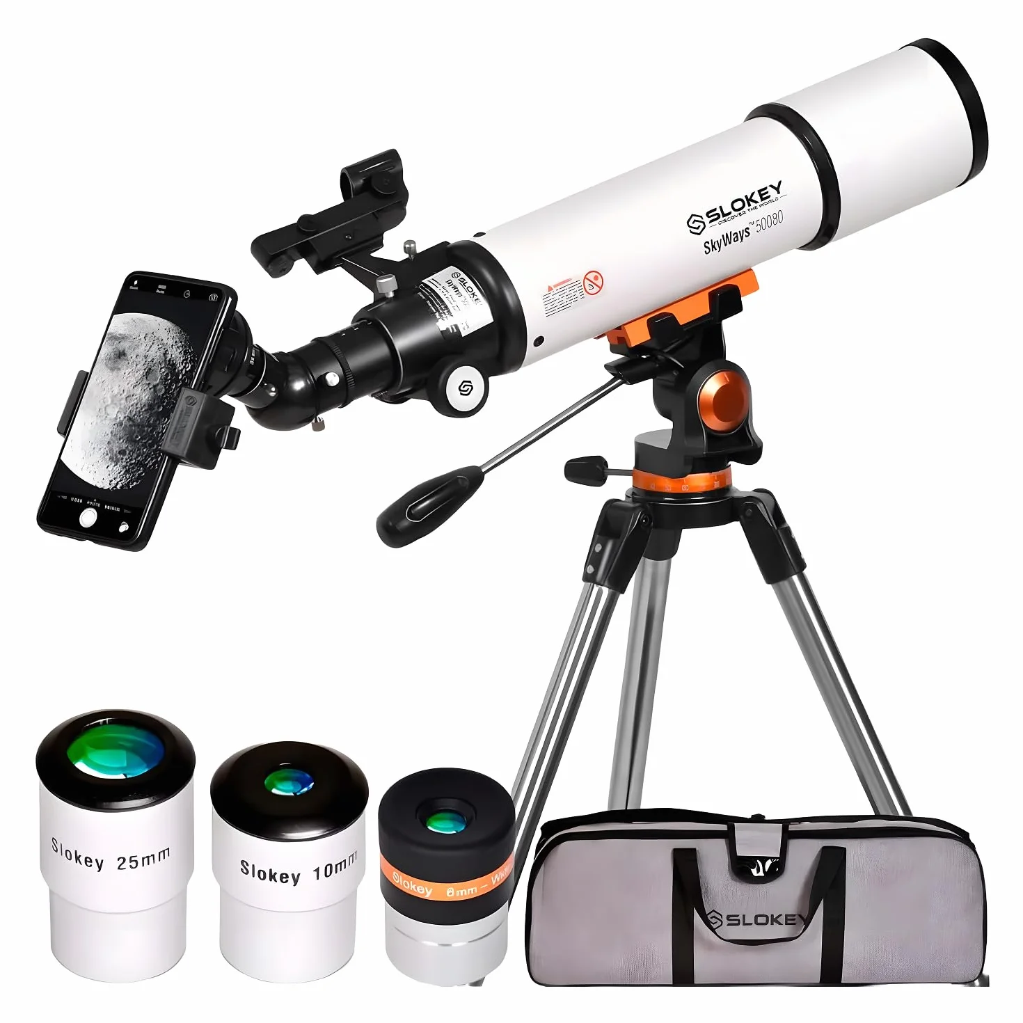Teleskopowa astronomia, przenośna i wydajna 20 x 250 x, łatwa w montażu i użyciu, idealna dla początkujących i dorosłych. Telescope na księżyc, planety i obserwację gwiazdek