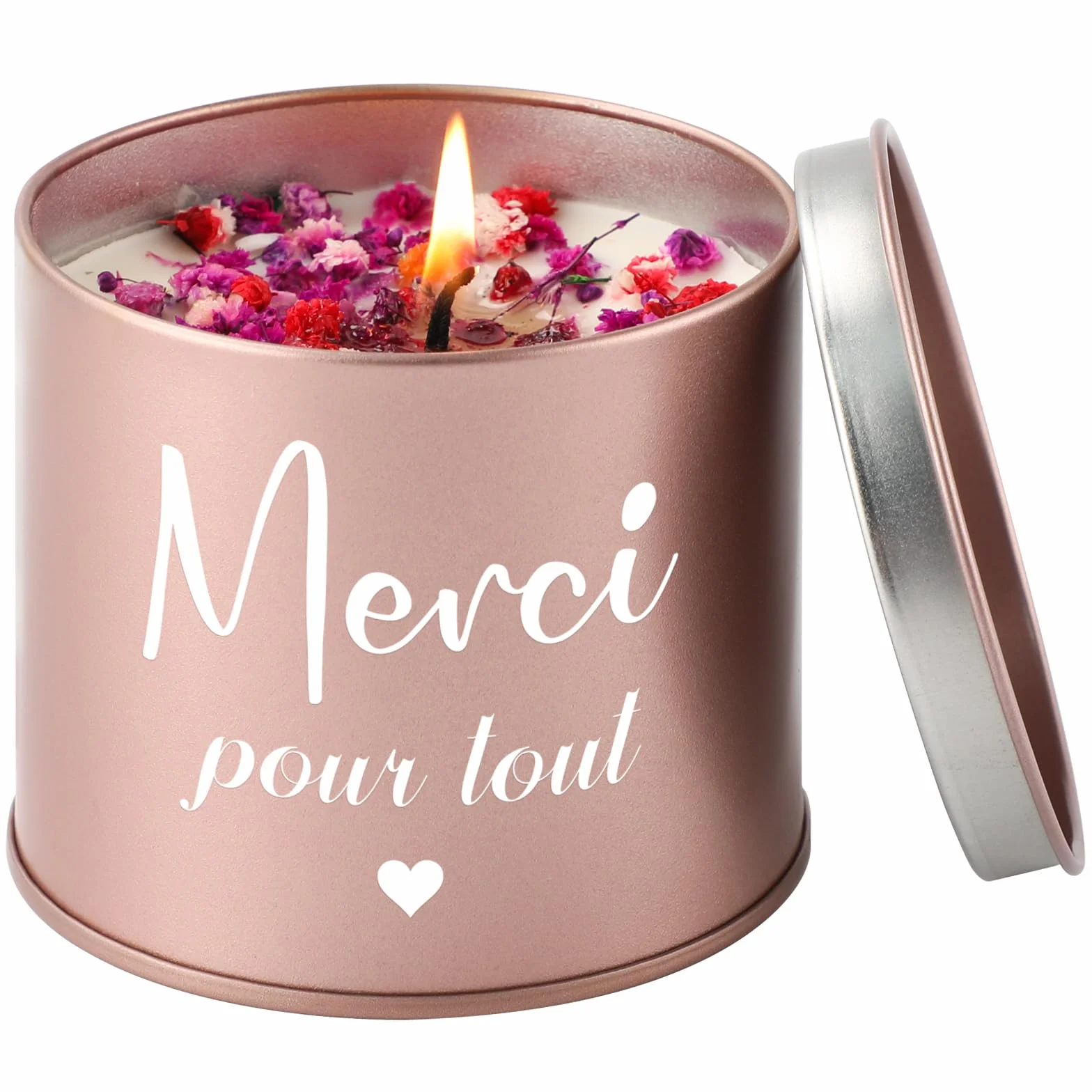 Bougies Parfumées Lavande Merci Maitresse D'école Cadeau 9oz