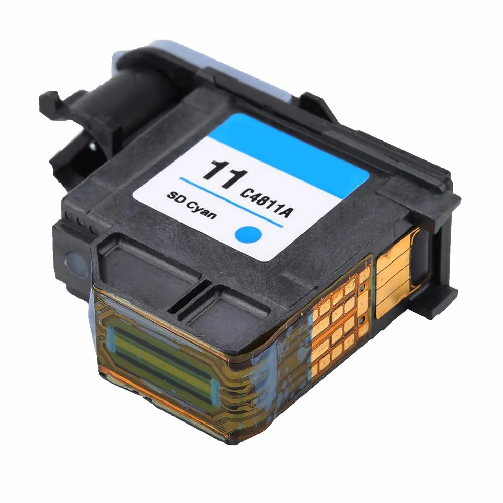 Tête d'impression de rechange C4811A compatible 500 510 800 Series Bleu