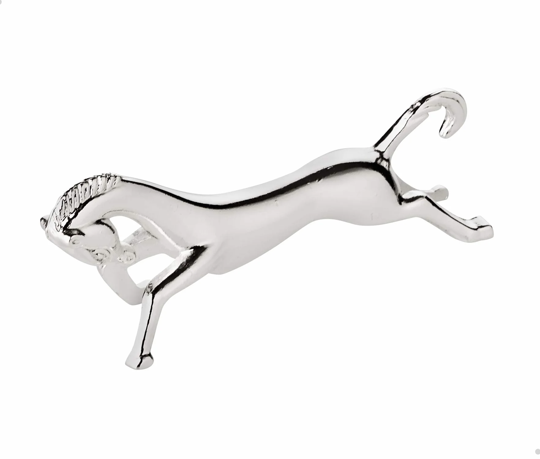 EDZARD ensemble de 6 repose couteau Cheval, repose baguettes, longueur 8 cm, argenté noble, résistant au ternissement
