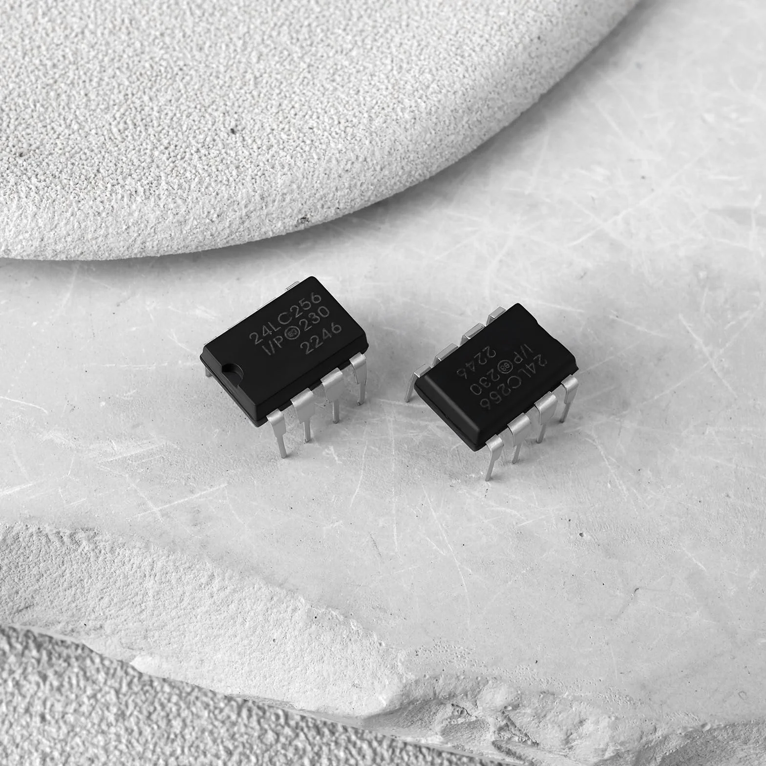 EMSea 24LC256-I/P Lot de 5 Modules Mémoire Dip-8 pour Circuits Imprimés DIY