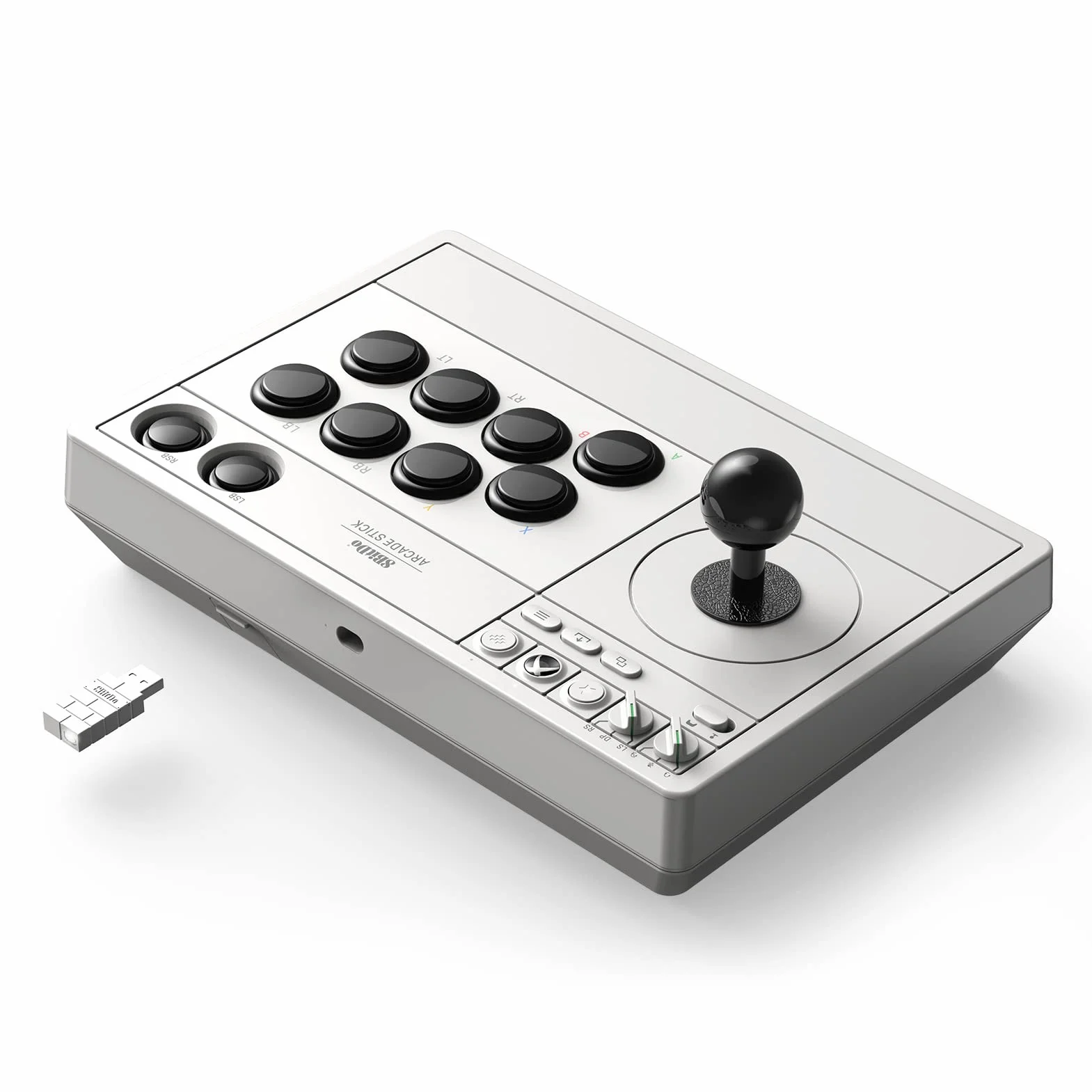 8BitDo Arcade Stick for Xbox & PC Windows 10 White