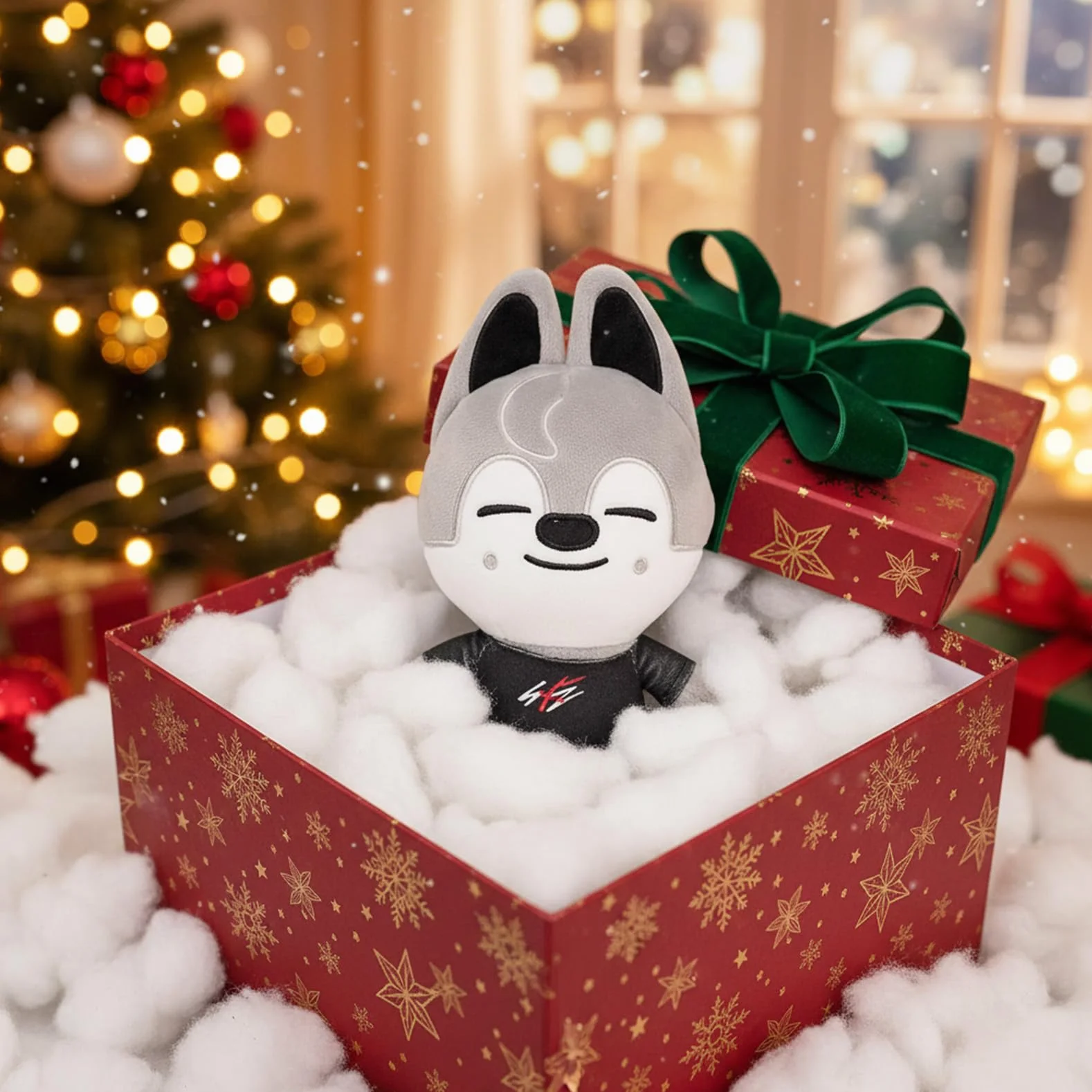 Skz- Peluche Douce 20 cm pour Fans Dessin animé Cadeau décoration