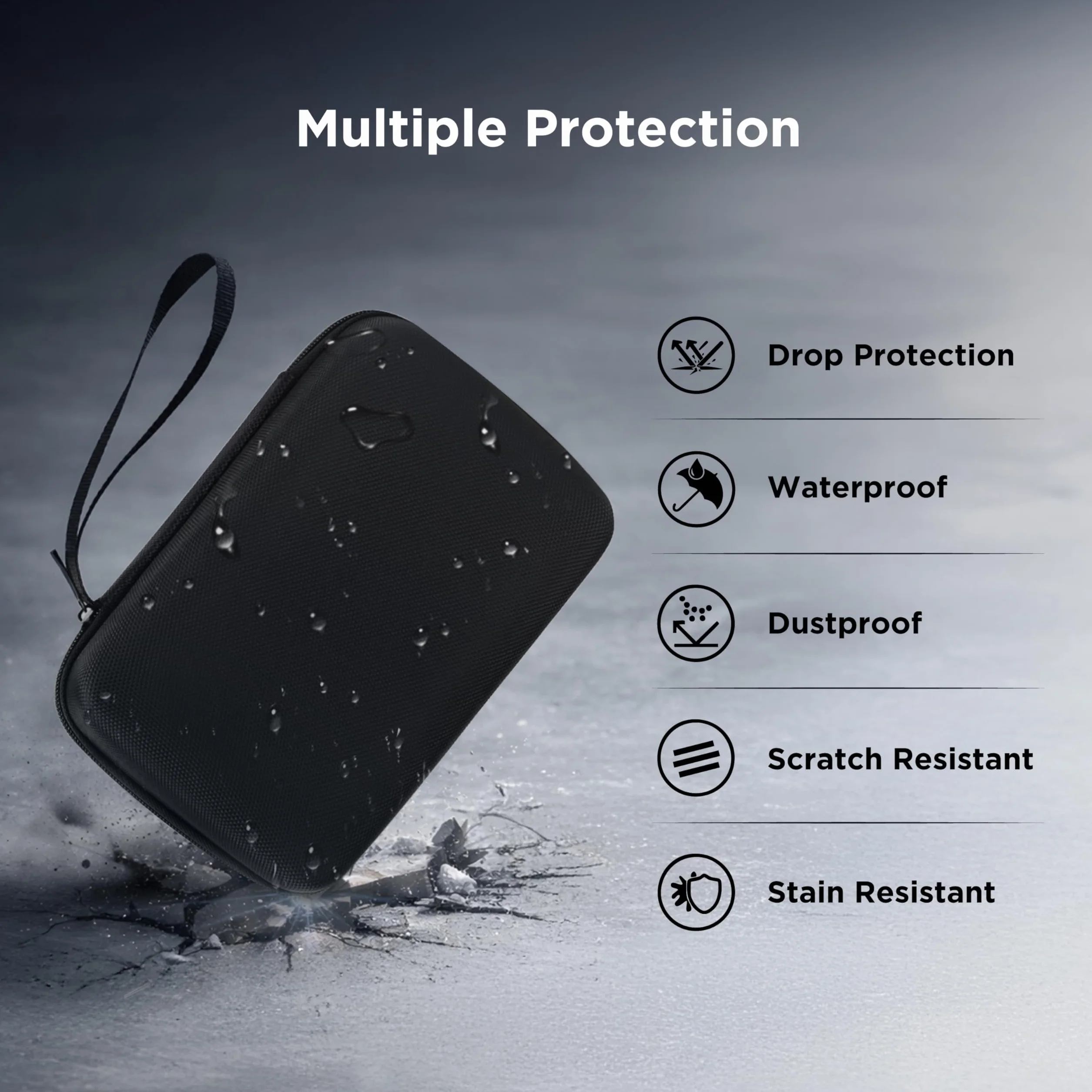 SUPVAN torebka T50M Pro Mini Bluetooth urządzenie do etykietowania podręczne drukarka do etykiet (tylko torba)