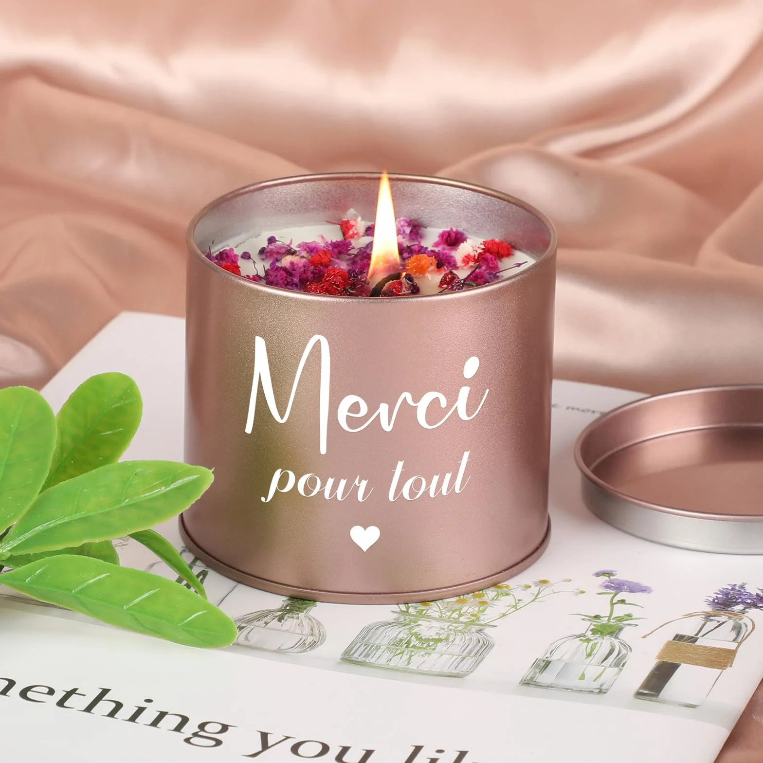 Bougies Parfumées Lavande Merci Maitresse D'école Cadeau 9oz
