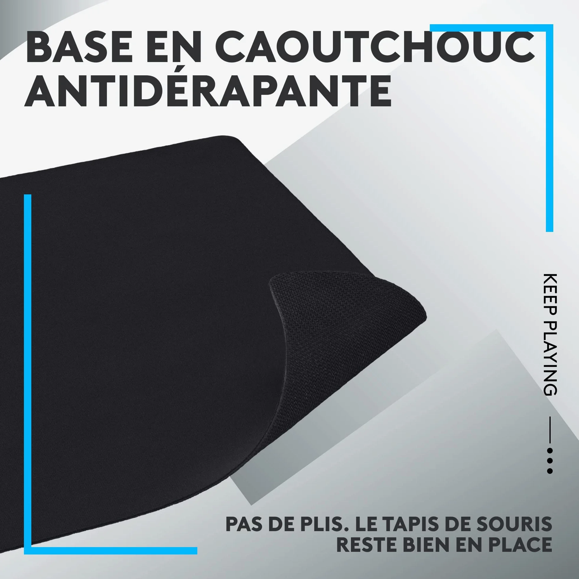 Logitech G G240 Tapis de Souris de Jeu 340 x 280 x 1 mm Noir