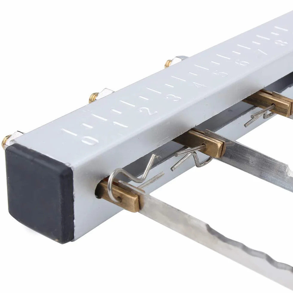 Couteau à Gâteau Niveleur Réglable en Acier Inoxydable Outil de Cuisson Trancheuse