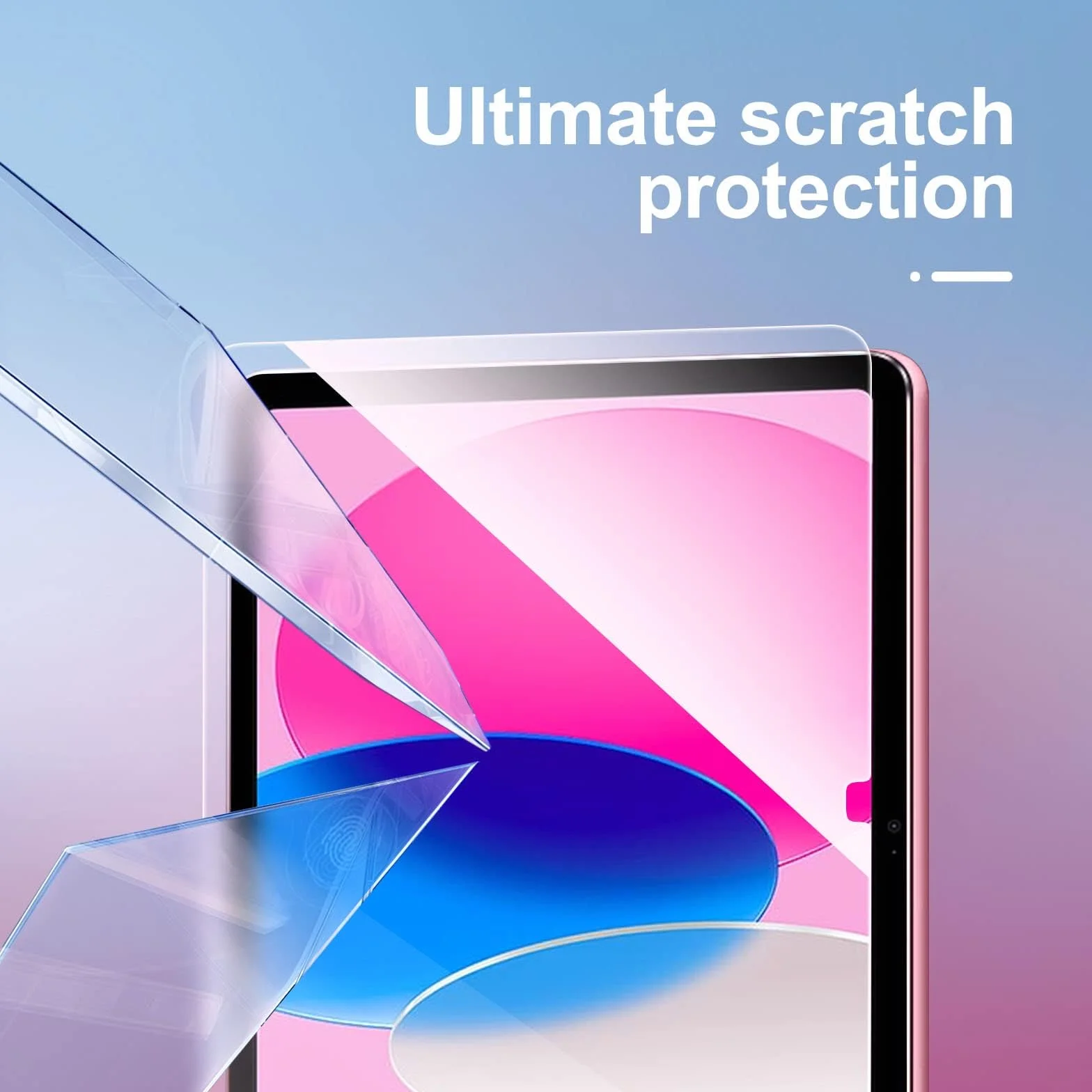 NEW'C Lot de 2 Verre Trempé Protection Écran pour iPad 11ème Génération 2025 A16, iPad 10ème Génération 10,9 Pouces 2022