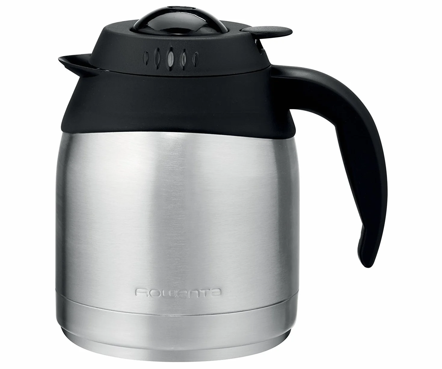 Rowenta CT381810 Cafetière Isotherme Adagio - Pot Thermo Isolant Inox - Maintient au Chaud pendant 4h - 10 à 15 Tasses