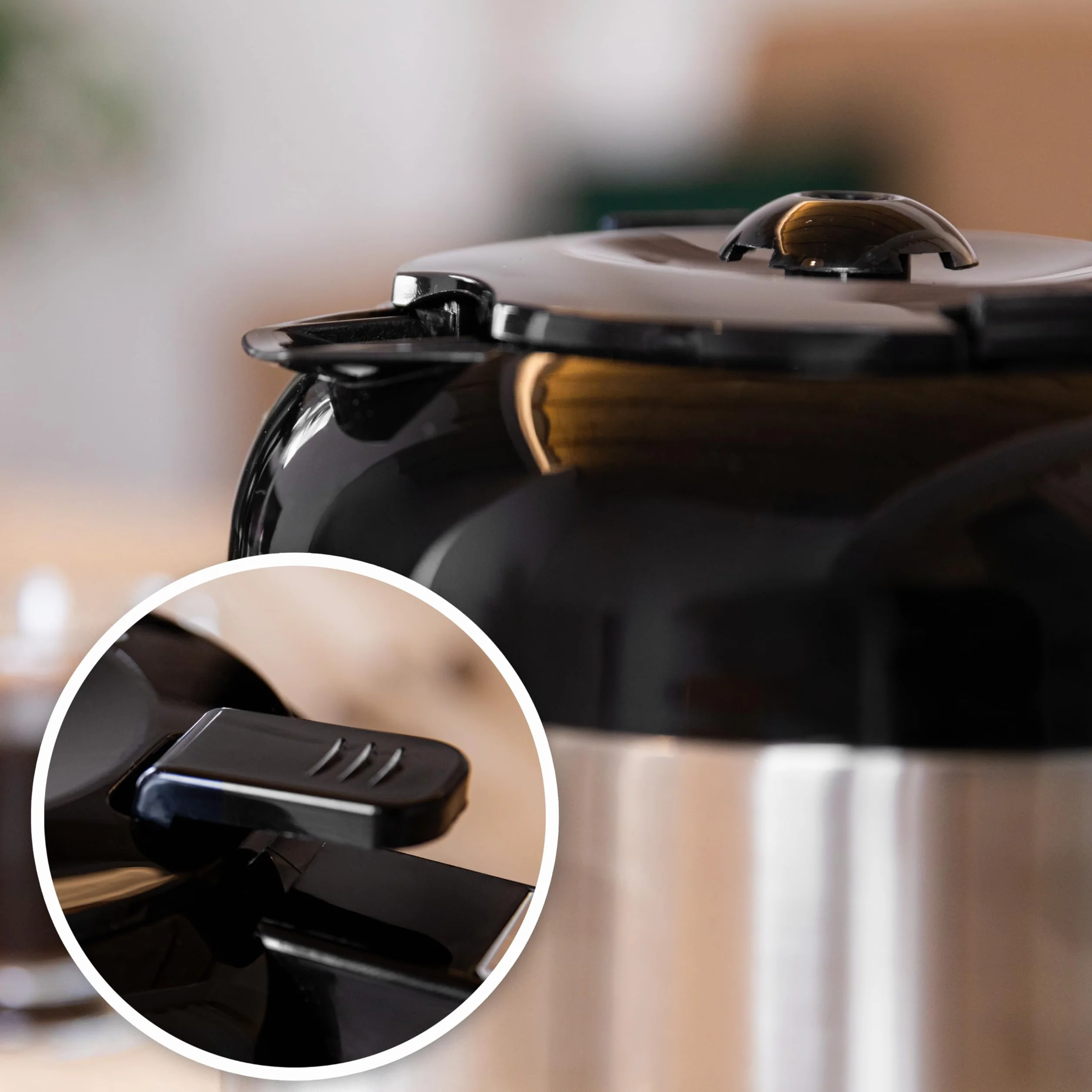 Cecotec Cafetière à Filtre de 1,2L Coffee 66 Drop & Thermo, Puissance 950 W, 10 Tasses, Technologie ExtremeAroma, Fonction Anti-goutte, Filtre en maille réutilisable, Protection Surchauffe.