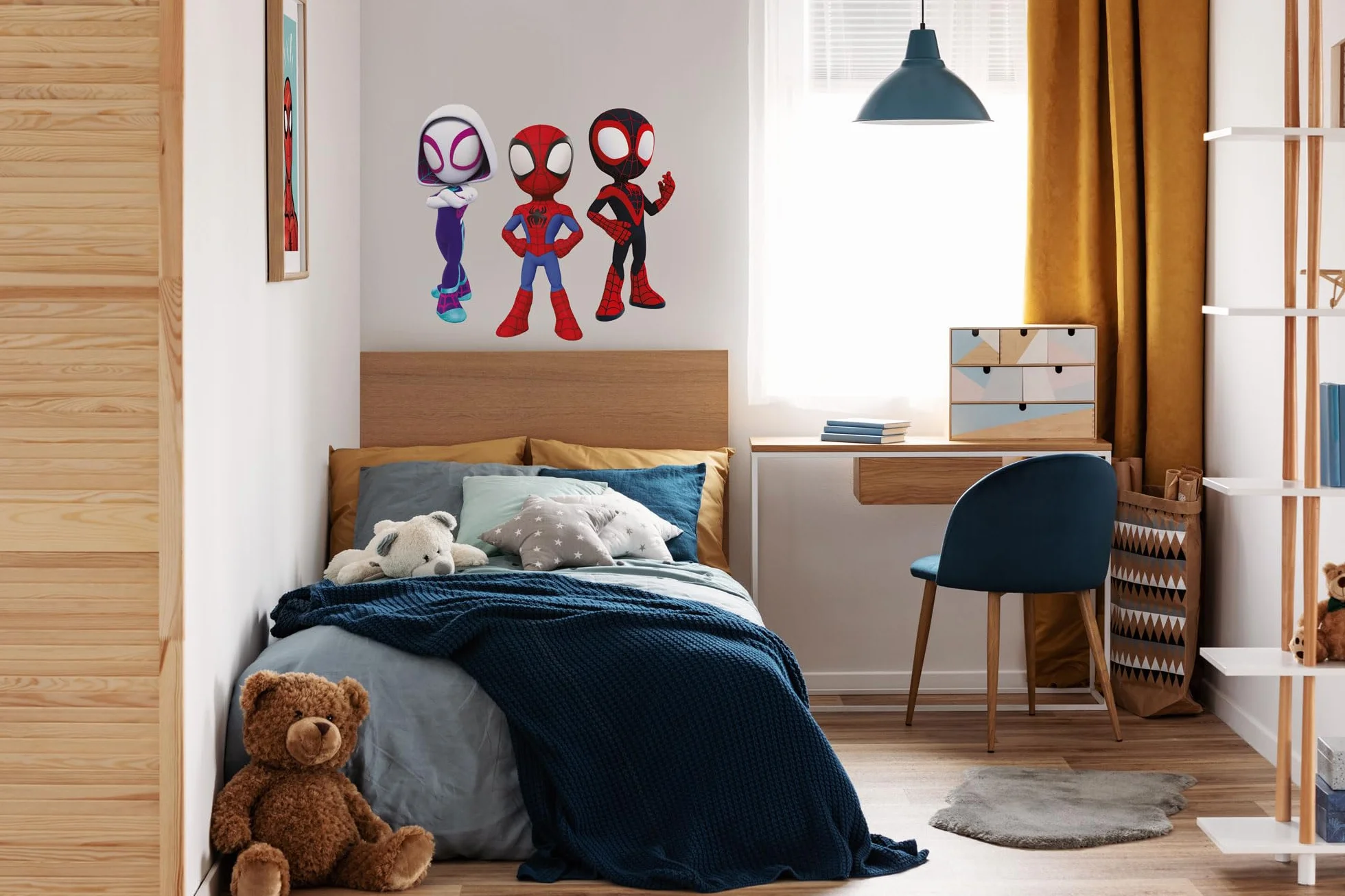 Komar Sticker mural Spidey and His Amazing Friends Trio 50x70 cm Marvel