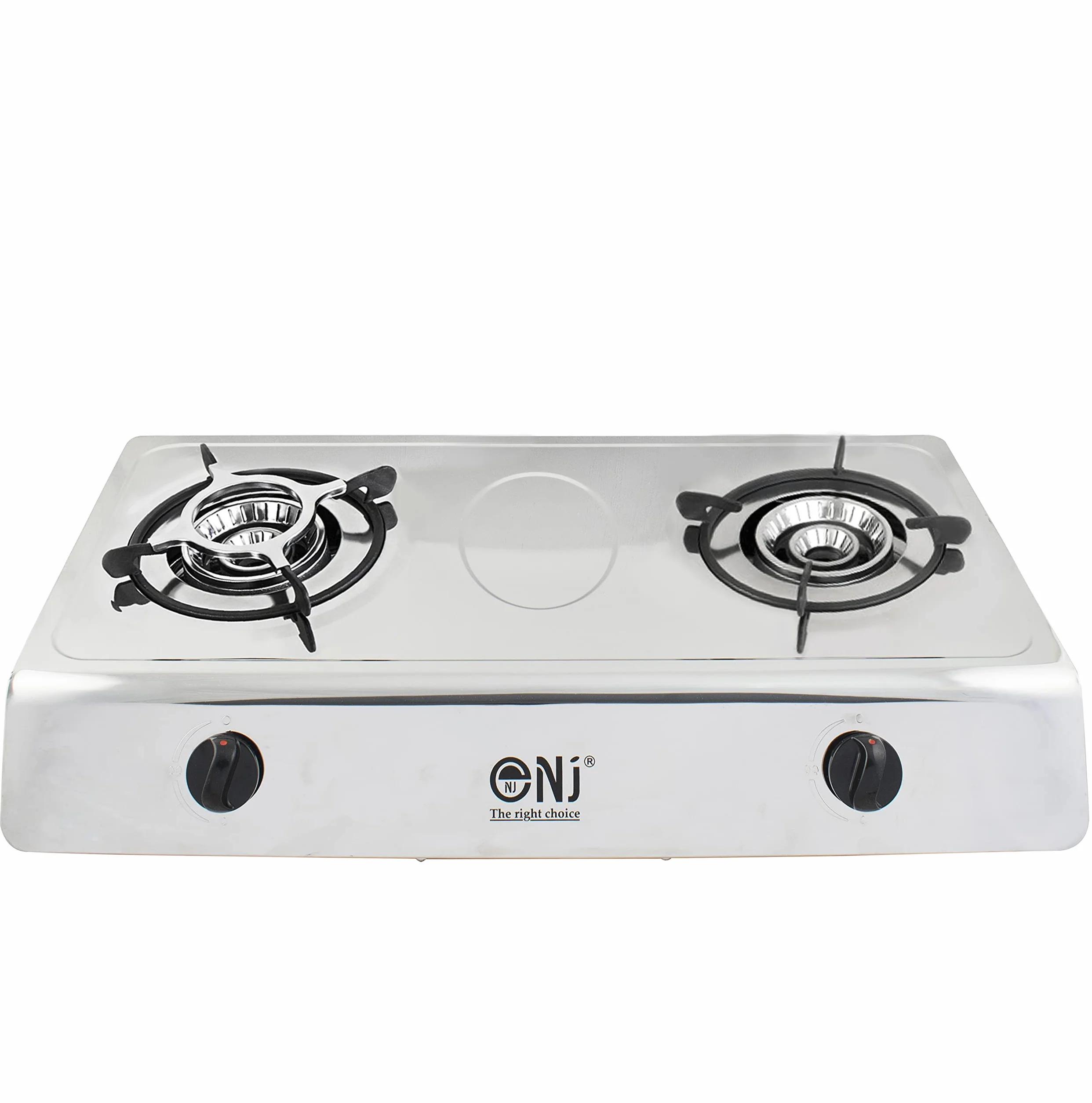 NJ-200 Réchaud à Gaz - 2 Feux Plaque de Cuisson Portable GPL 8.8kW
