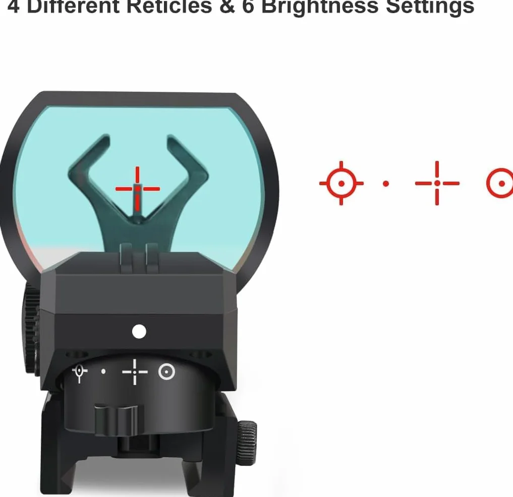 Feyachi M57 1,5-5X Red Dot Lupa i RS-30 Luneta 2 MOA Red Dot Sight z bocznym montażem pasuje do szyn 21 mm/22 mm