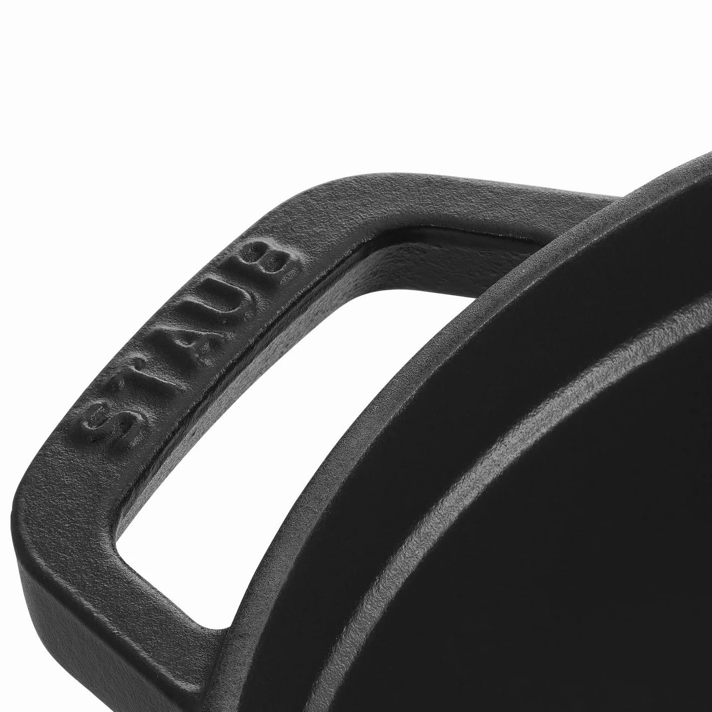 STAUB Cocotte en fonte, faitout tous feux dont induction, ronde, 30 cm, 8,35 L, Made in France, noir