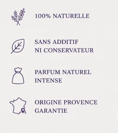 Sachets parfumés Lavande Provence 120g Naturels Armoire Linge