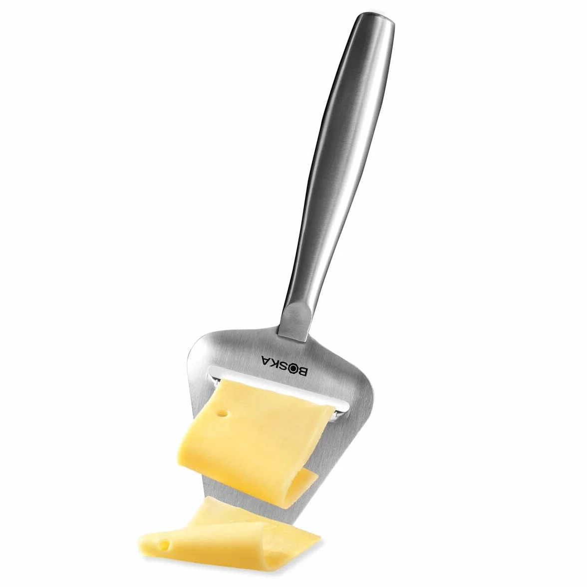 BOSKA Coupe-fromage Copenhagen - Trancheuse à fromages, Acier inoxydable, Compatible lave-vaisselle