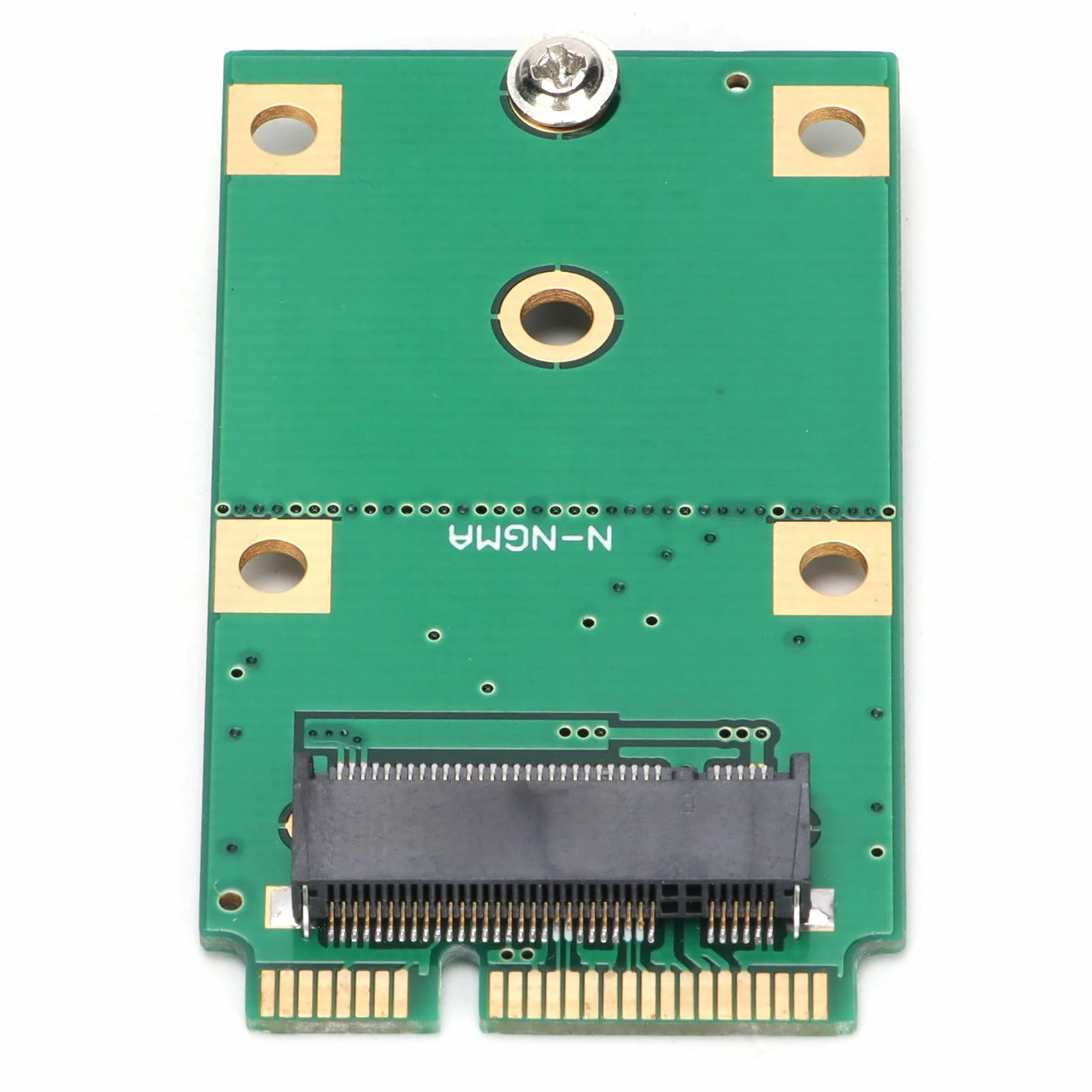 Karta adaptera do 2230/2242 SSD, M.2 NGFF SSD na MSATA SSD, karta czytnika konwertera dysku twardego, z 2 otworami mocującymi, łatwa instalacja i demontaż