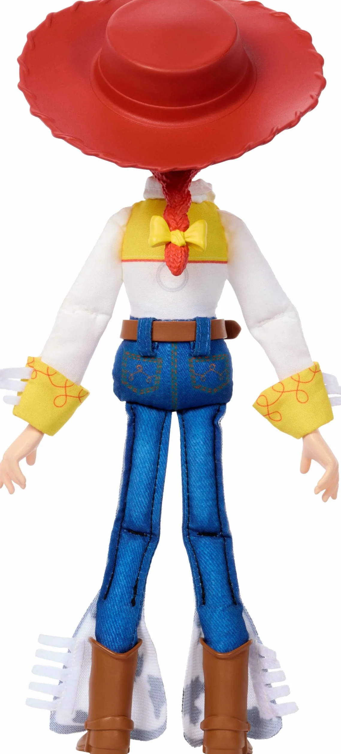 Mattel Disney Pixar Toy Story 5 Jessie Poupée de chiffon 17,8 cm Cowgirl rousse Figurine à collectionner souple